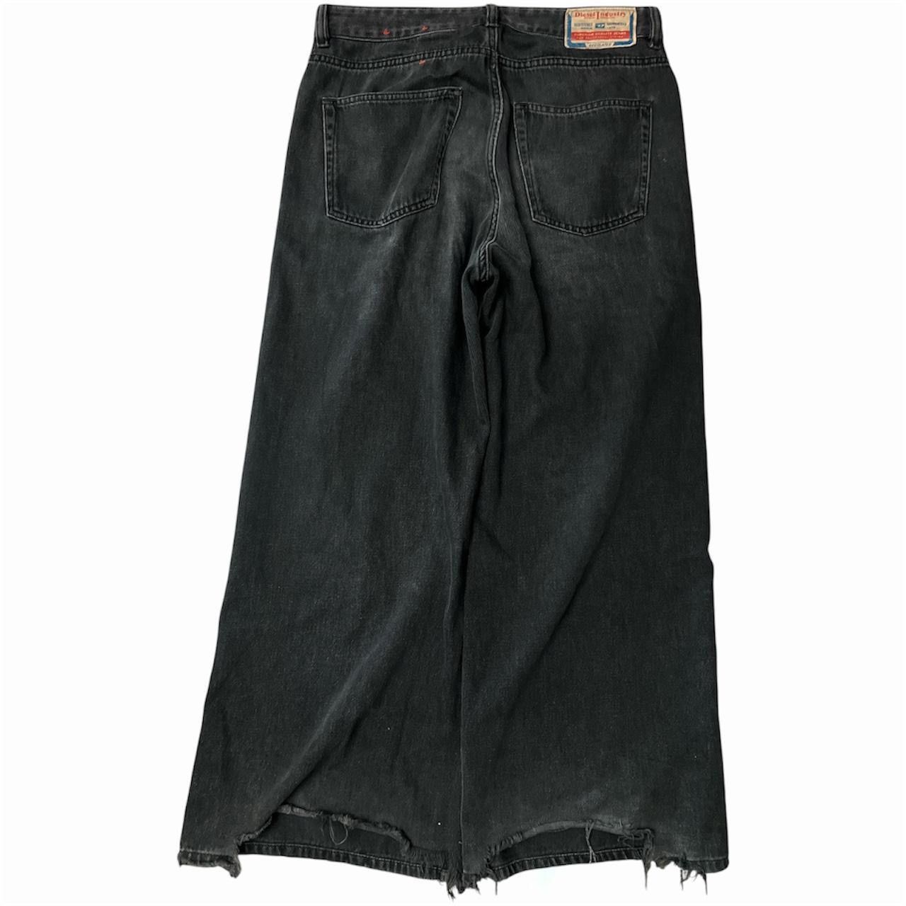 Diesel Diesel D-Sire 1996 Wide Leg Flared Baggy Jeans Size US 34 / EU 50 - 2 Thumbnail
