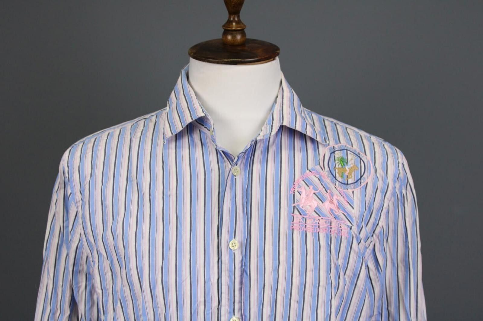 La Martina La Martina Buenos Aires Miulticolor Button Shirt Size XXL Size US XXL / EU 58 / 5 - 2 Thumbnail