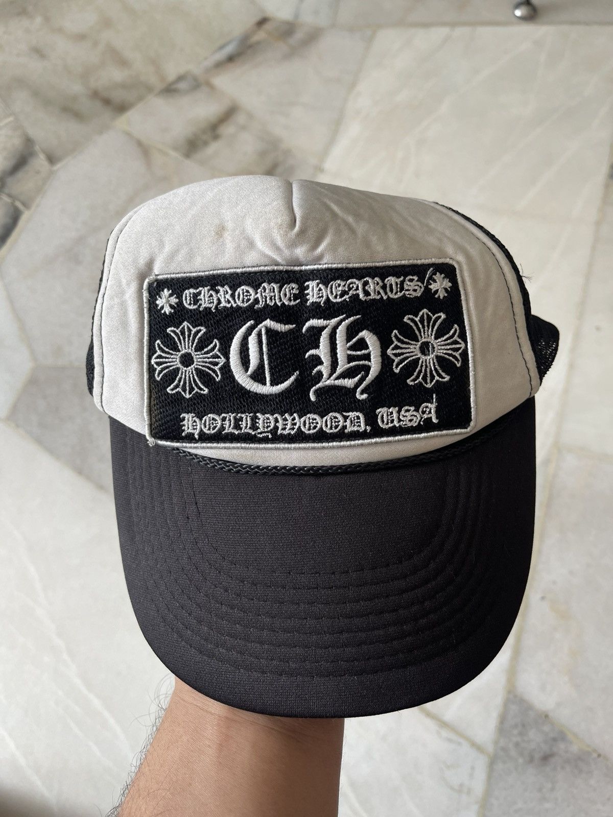 Chrome Hearts Vintage Chrome Hearts Ch Hat Size ONE SIZE - 3 Thumbnail