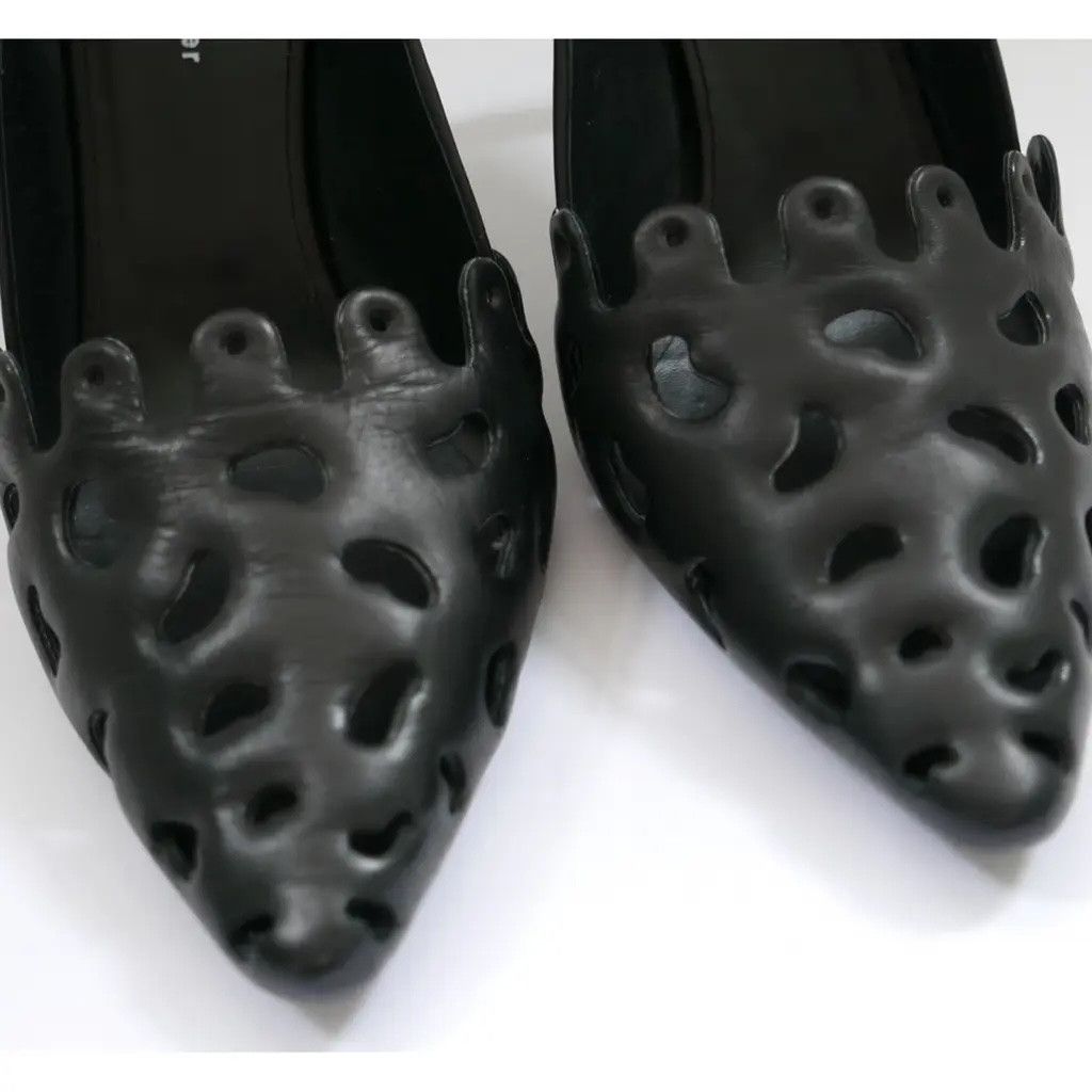 Proenza Schouler Proezna Schouler Fall 2013 Black Gaudi Cut Out Heels Pumps Size US 6 / IT 36 - 3 Thumbnail