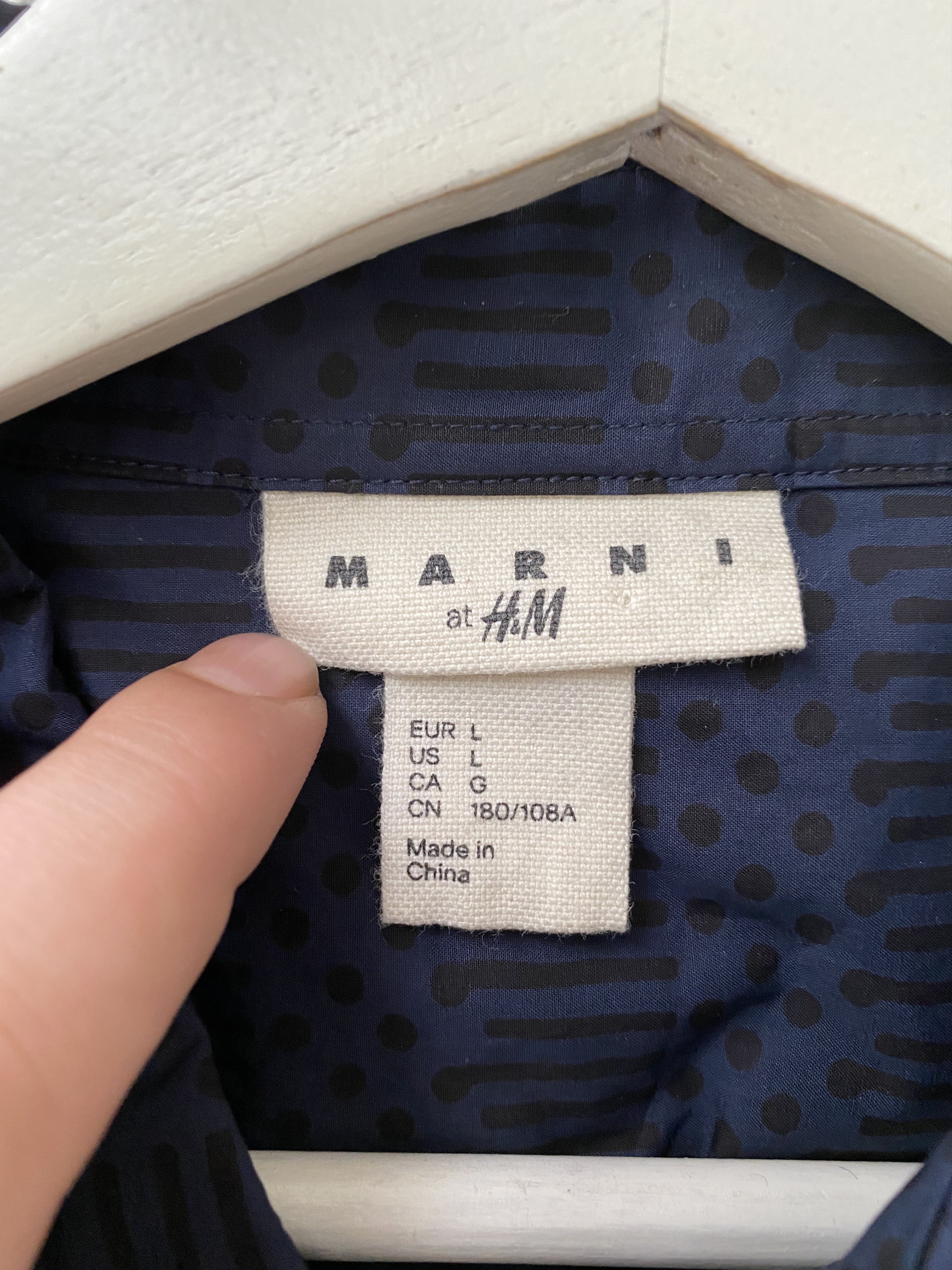 H&M × Marni patented short sleeve shirt Size US L / EU 52-54 / 3 - 3 Thumbnail