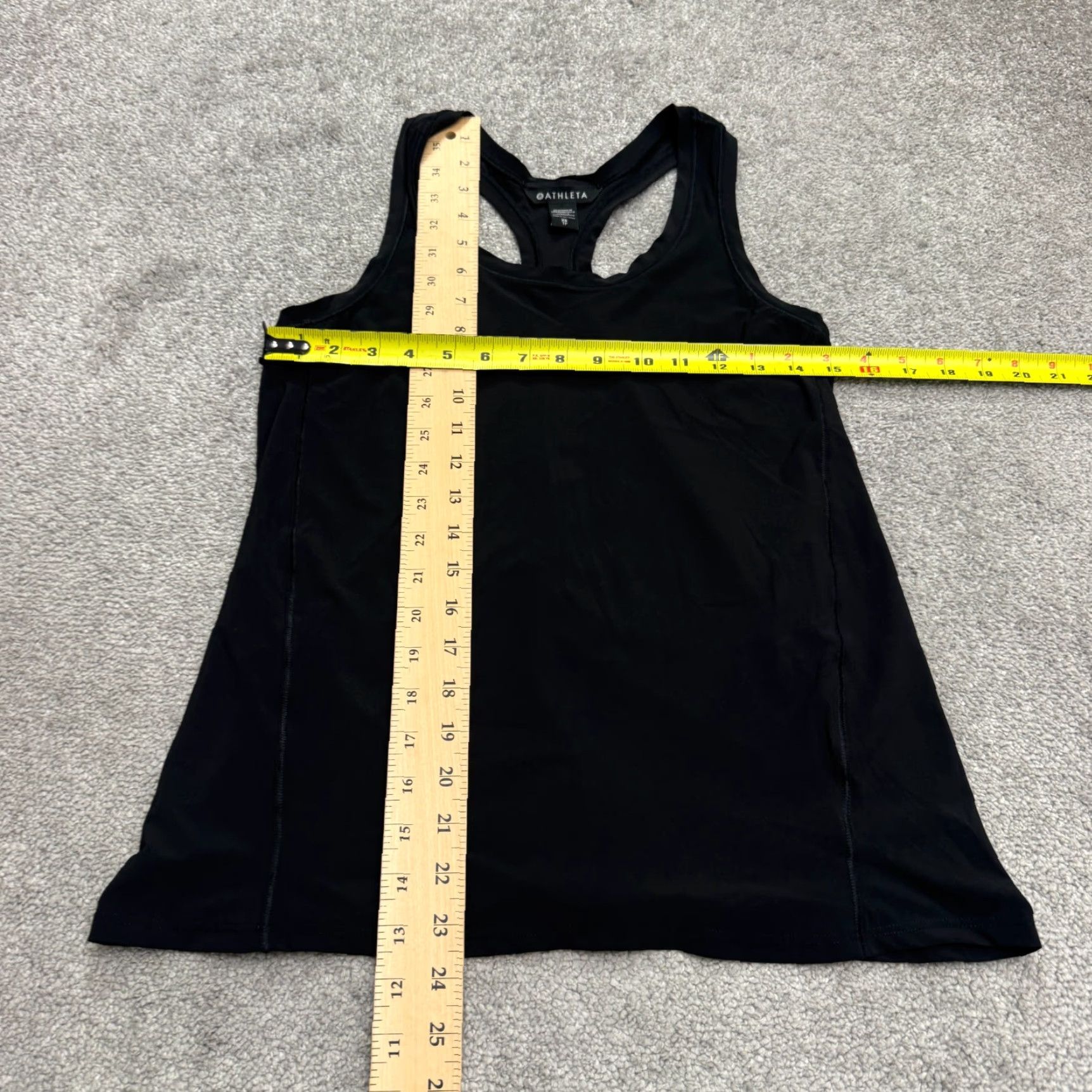 Athleta VINTAGE Athleta Women's Tank Top XS Black Sleeveless Athletic Gym Activewear Size XS Sports Size XS / US 0-2 / IT 36-38 - 7 Thumbnail