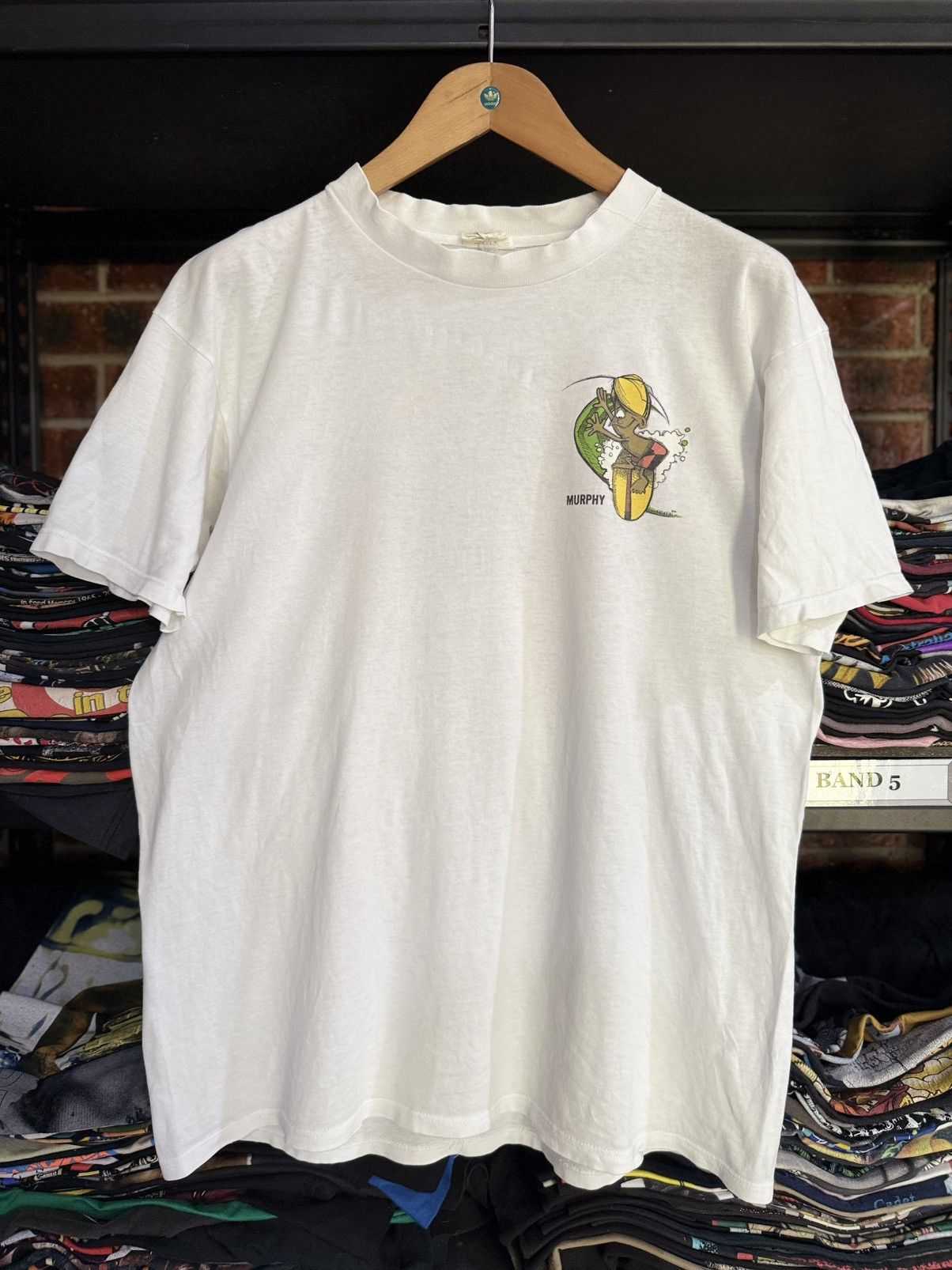 Vintage Vintage 90s Murphy Surfer Publications Photo tee Size US L / EU 52-54 / 3 - 6 Thumbnail