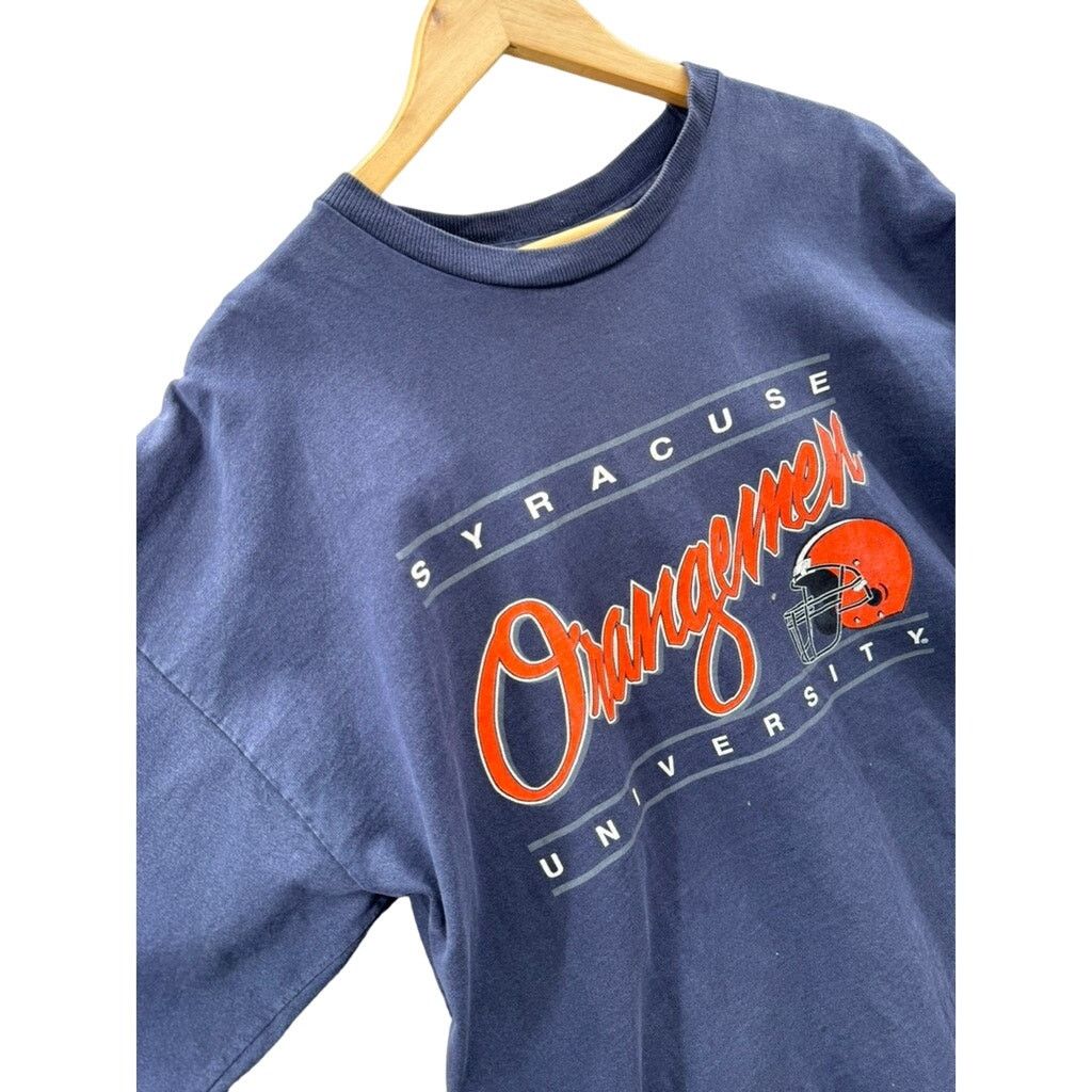 Jansport × Vintage 1990's Jansport Distressed Syracuse University Heavy L/S Tee Size US XL / EU 56 / 4 - 5 Thumbnail