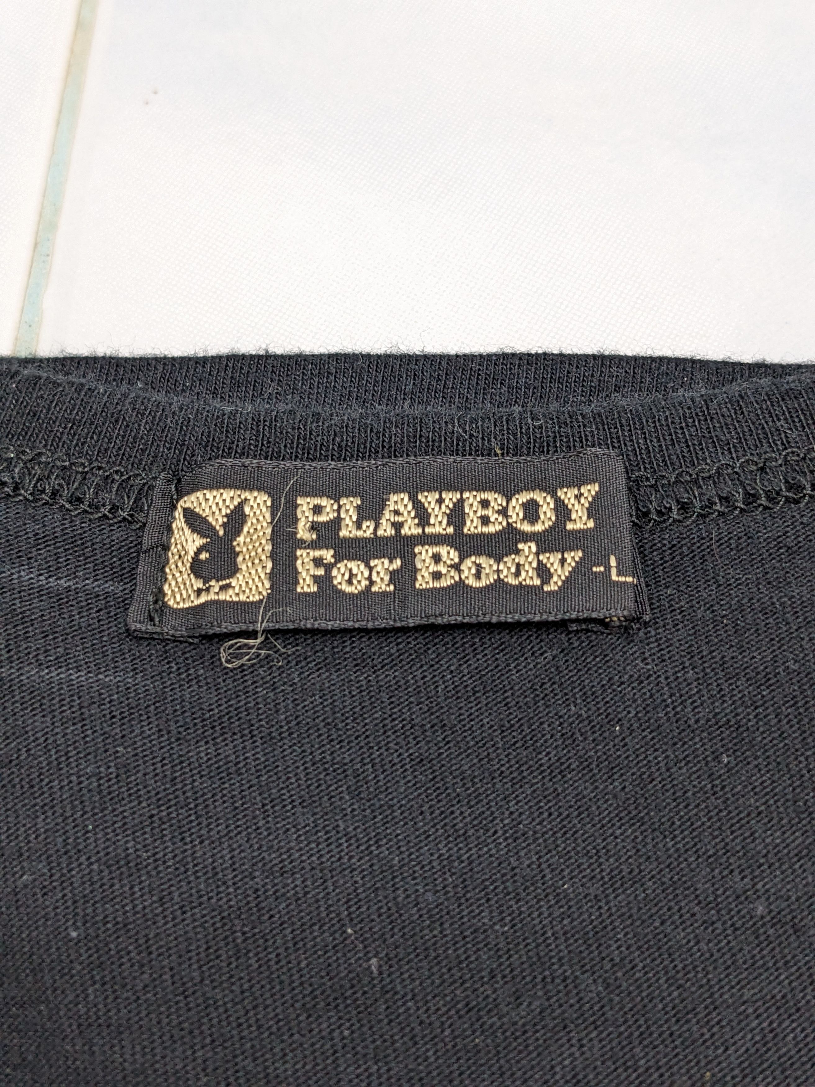 Playboy VINTAGE PLAYBOY DAY & NIGHT TSHIRT Size US L / EU 52-54 / 3 - 8 Thumbnail