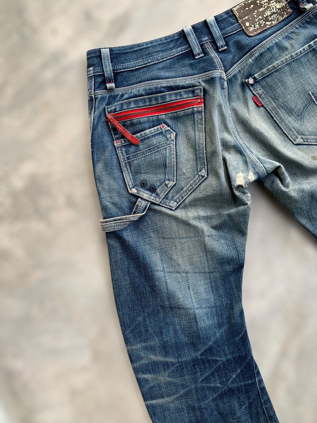 Designer × Edwin Go Wind Stopper Denim Rare Design By Edwin Size US 32 / EU 48 - 12 Thumbnail