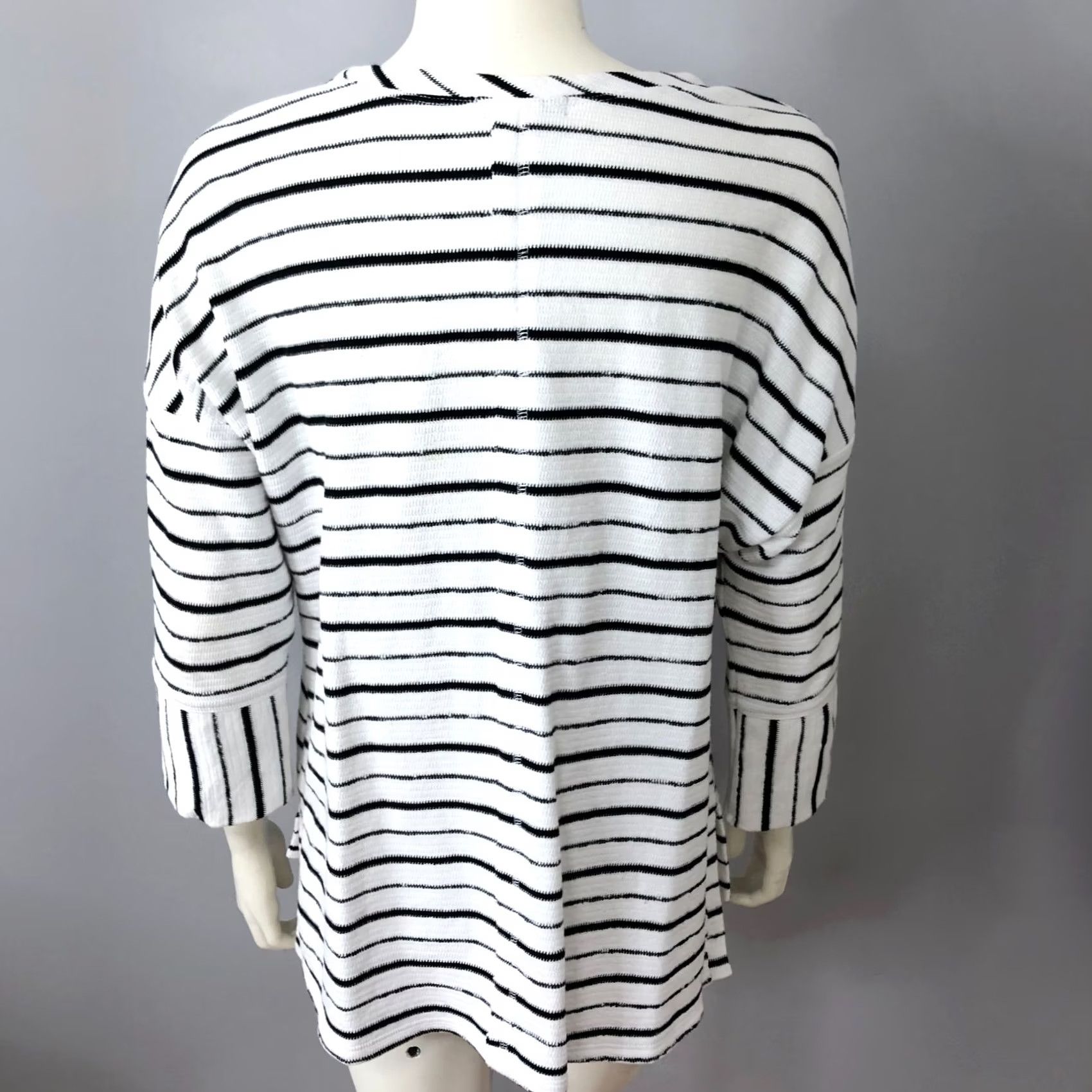 Habitat Habitat Clothes To Live In Small Crew Neck Pullover Sweater Black XS White MINT (Women) Pullover Casual Knit Shirt Size S / US 4 / IT 40 - 3 Thumbnail