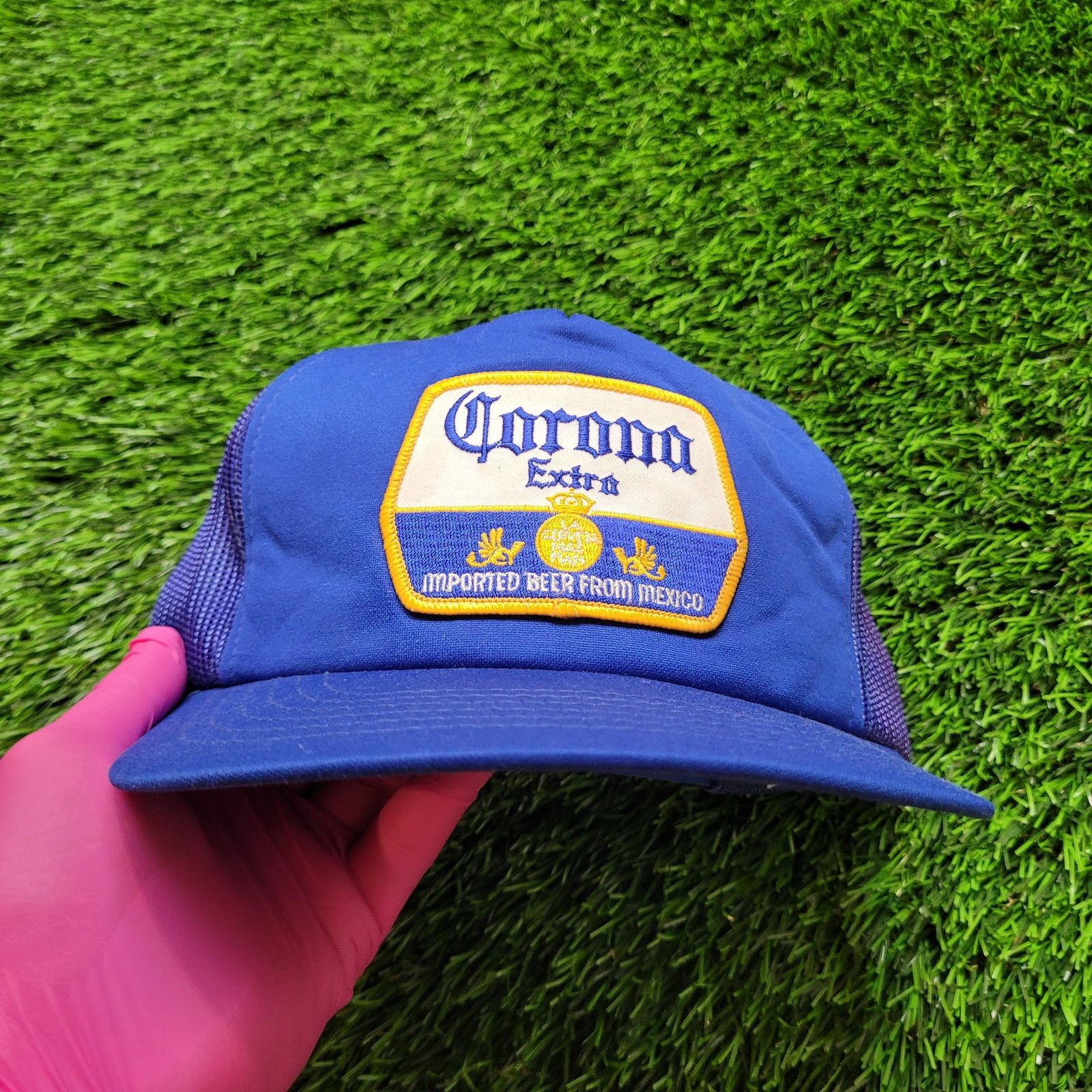 Other VTG 80s Corona Extra Beer Trucker Hat Snapback Two-Tone Size ONE SIZE - 6 Thumbnail