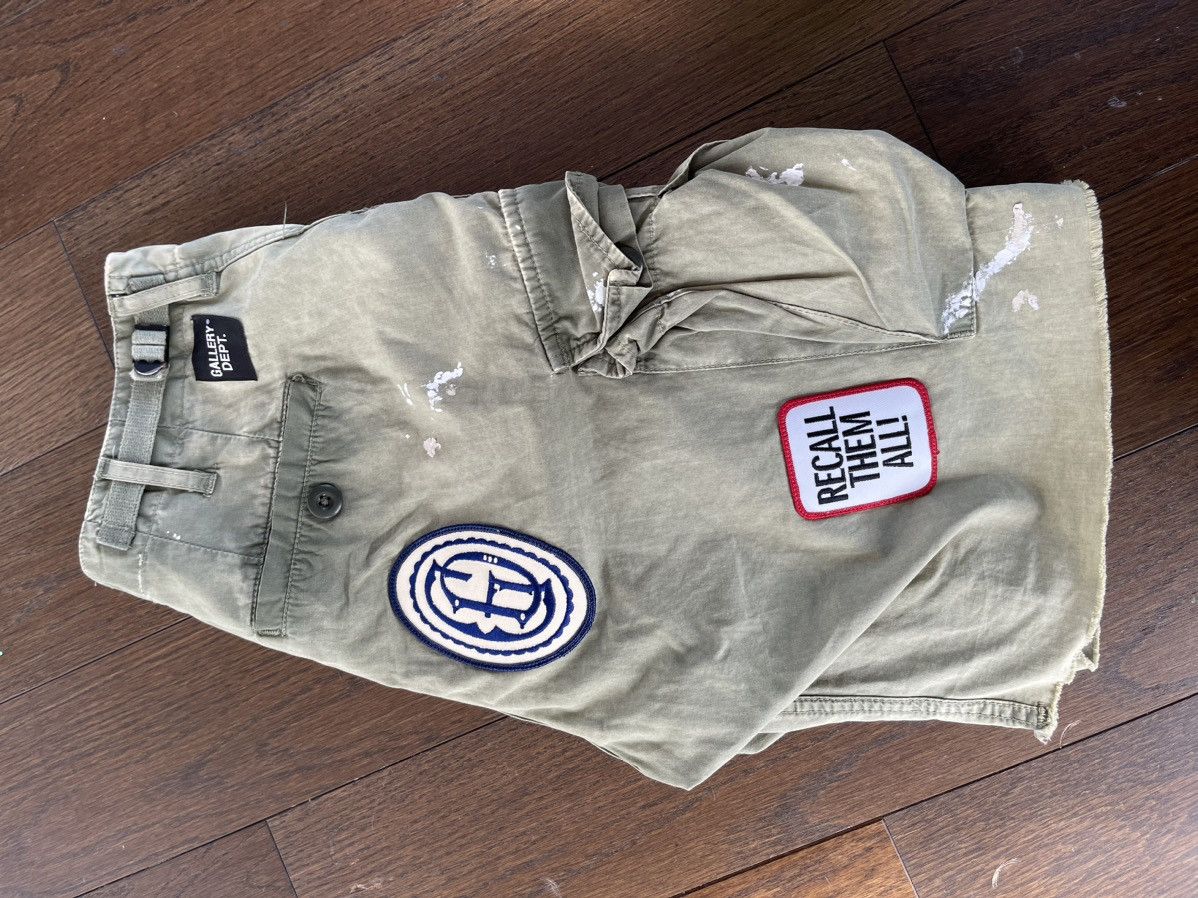 Gallery Dept. Gallery Dept. Kenzie Fatigue Cargo Shorts Size US 34 / EU 50 - 2 Thumbnail