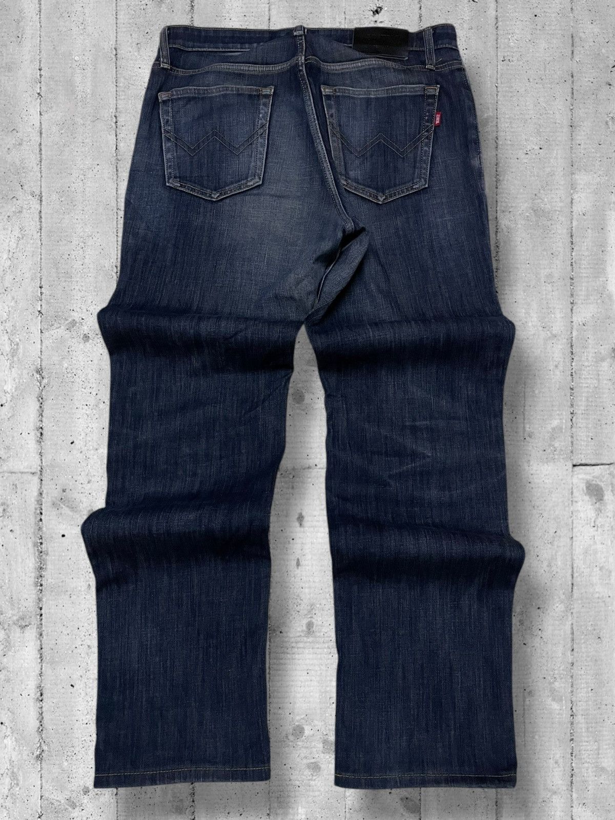 Vintage 1990s Japan Designer Edwin 403 Blue Denim Streetwear