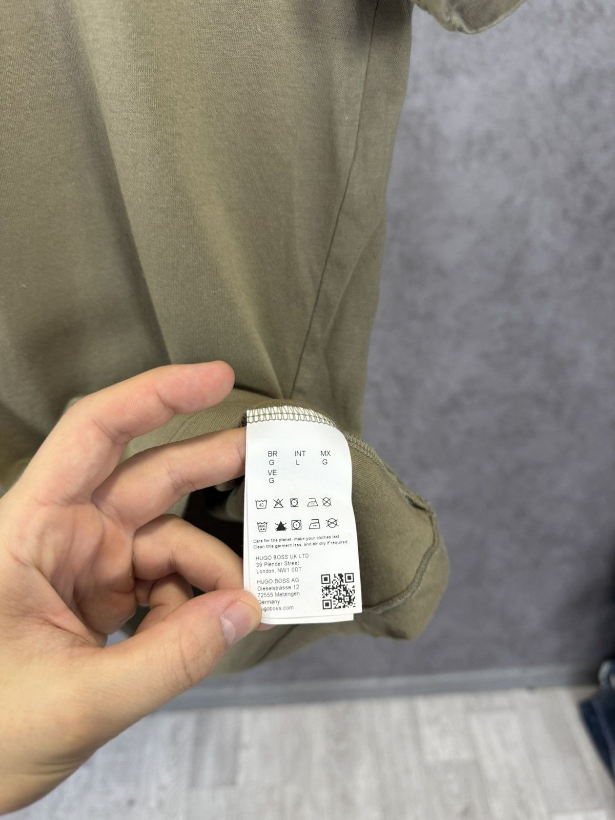 Designer × Hugo Boss Hugo Boss designer logo tee Size US M / EU 48-50 / 2 - 4 Thumbnail