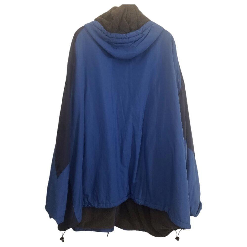 Designer CT1874 King Size Blue Fleece Lined Jacket with Hood 7XL Size US XXL / EU 58 / 5 - 6 Thumbnail