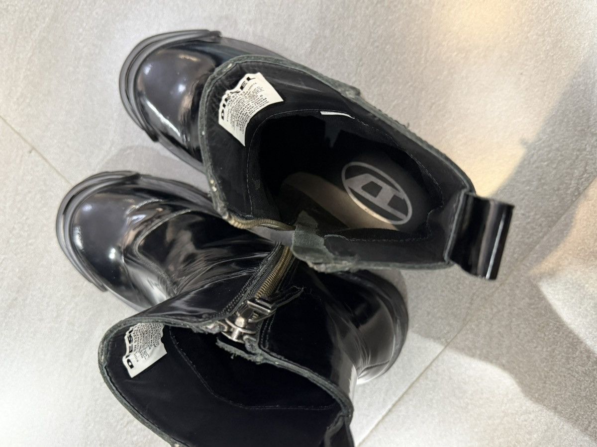 Diesel Diesel Black D Hammer Bt Zip D Boots Size US 11 / EU 44 - 11 Thumbnail