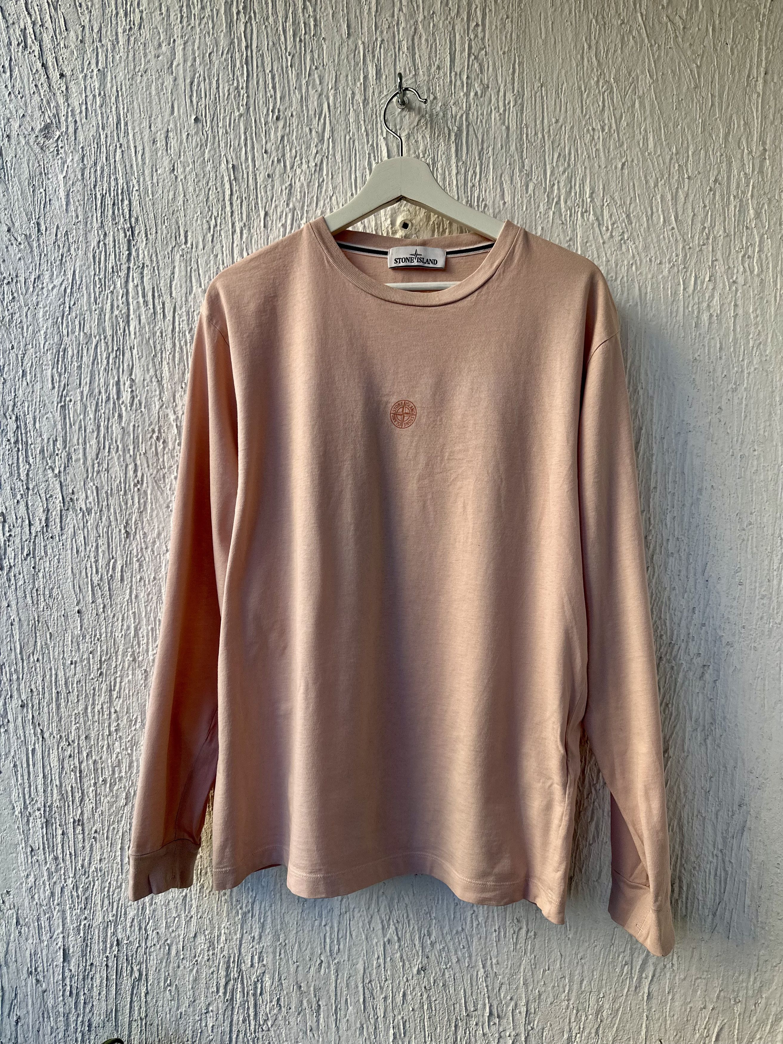 Stone Island PINK BLOCK TWO LONGSLEEVE Size US L / EU 52-54 / 3 - 1 Thumbnail