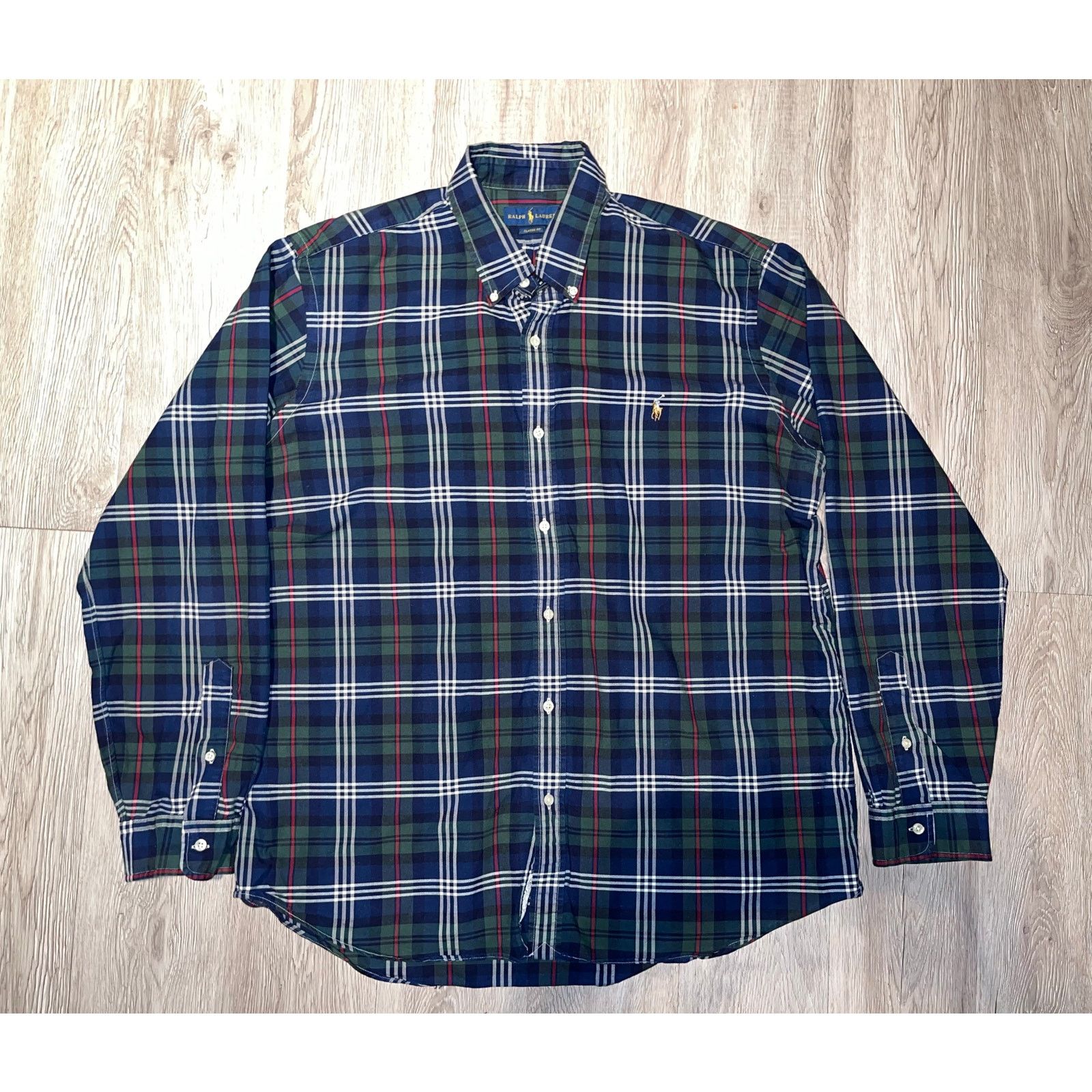 Polo Ralph Lauren Polo Ralph Lauren - Custom Fit Plaid Oxford / multi / 2XL Size US XXL / EU 58 / 5 - 3 Thumbnail