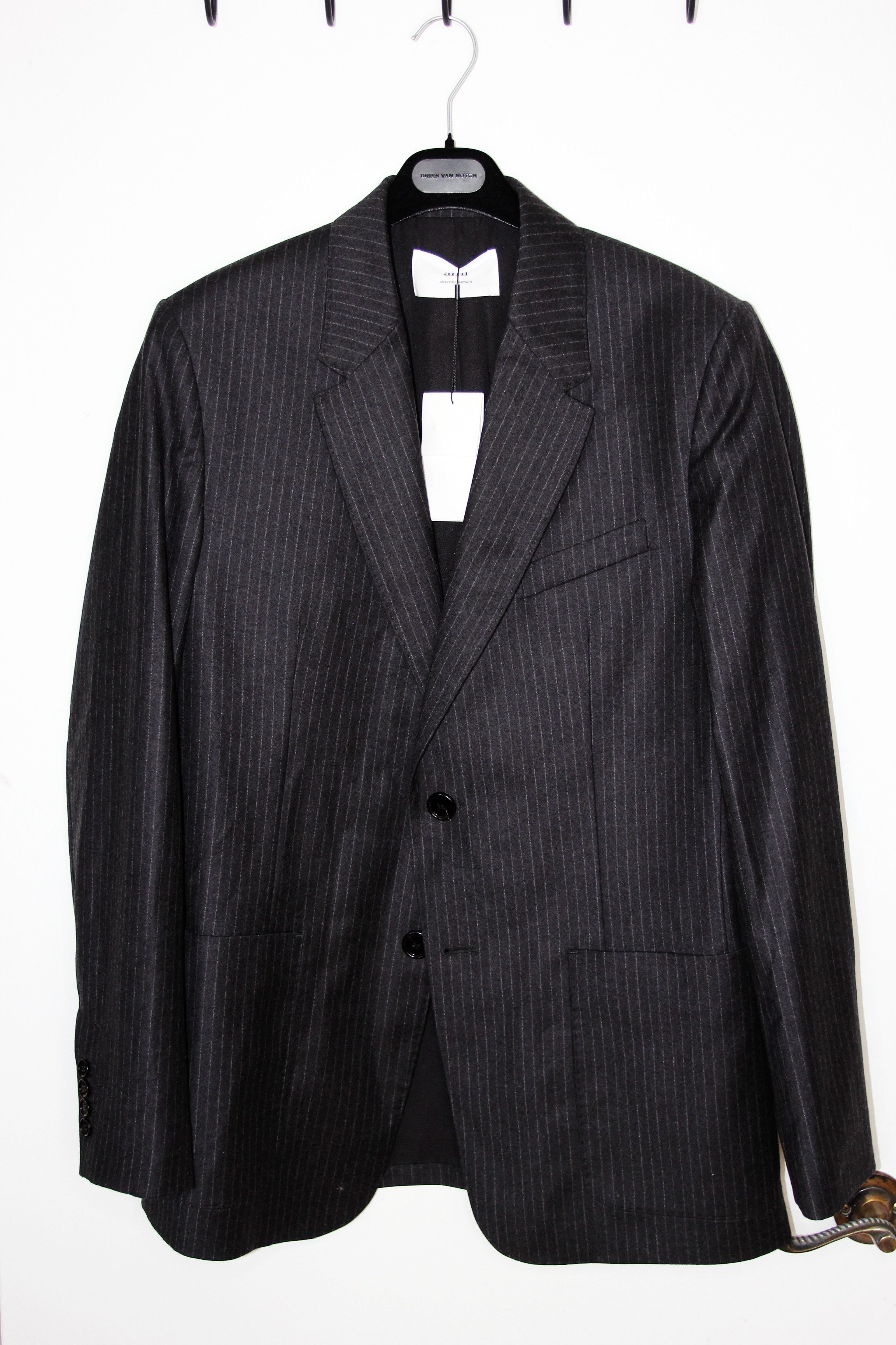 AMI BNWT AW23 AMI PINSTRIPE BLAZER JACKET 52 Size US L / EU 52-54 / 3 - 2 Thumbnail