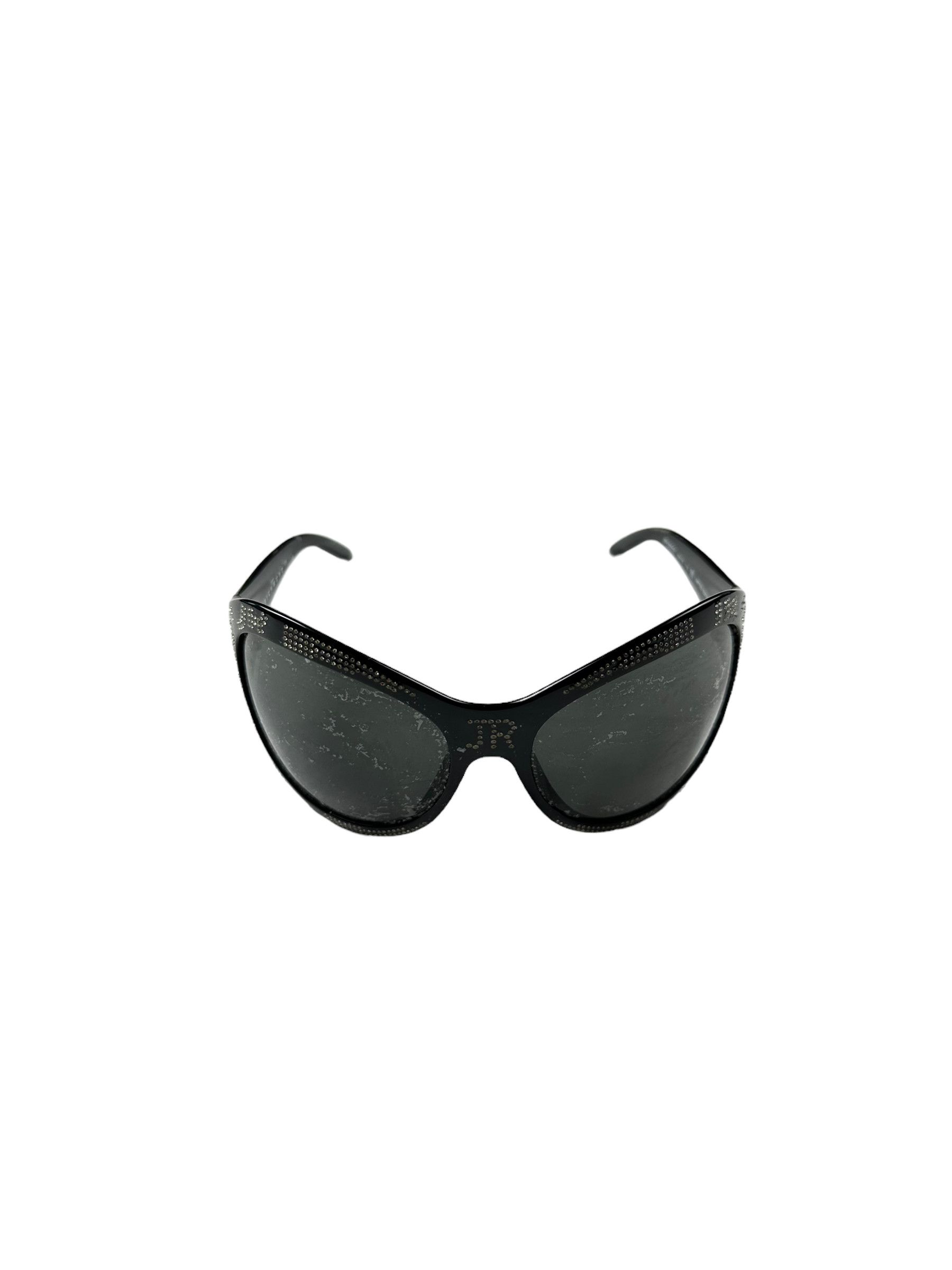 John Richmond Gothic 2012 limited edition mask rhinestoned sunglasses Size ONE SIZE - 3 Thumbnail