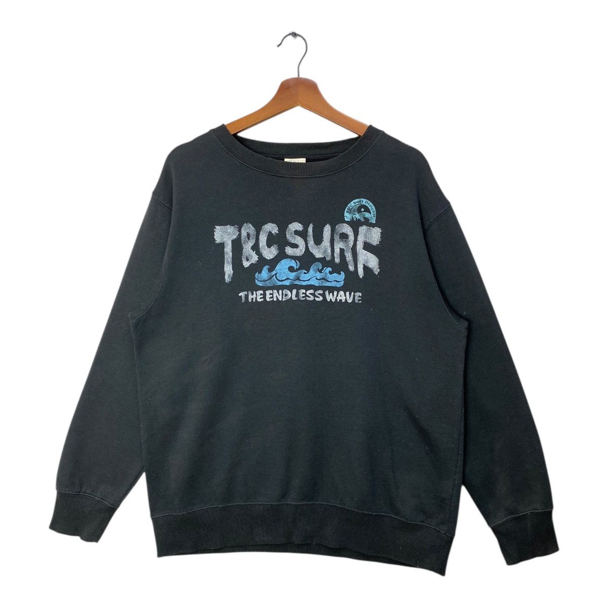 Sun Surf Vintage T&C Surf Design Sweatshirt Big Logo Spellout Size L Size US L / EU 52-54 / 3 - 1 Thumbnail
