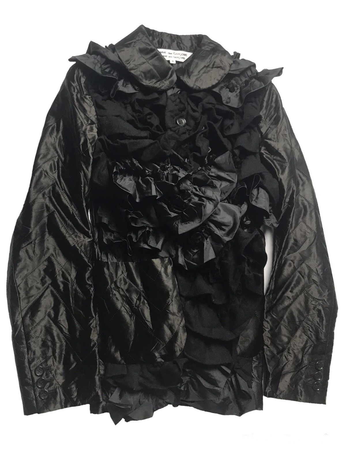 Comme des Garcons AW2018 Comme des Garcons Ruffle Jacket Size S / US 4 / IT 40 - 9 Thumbnail