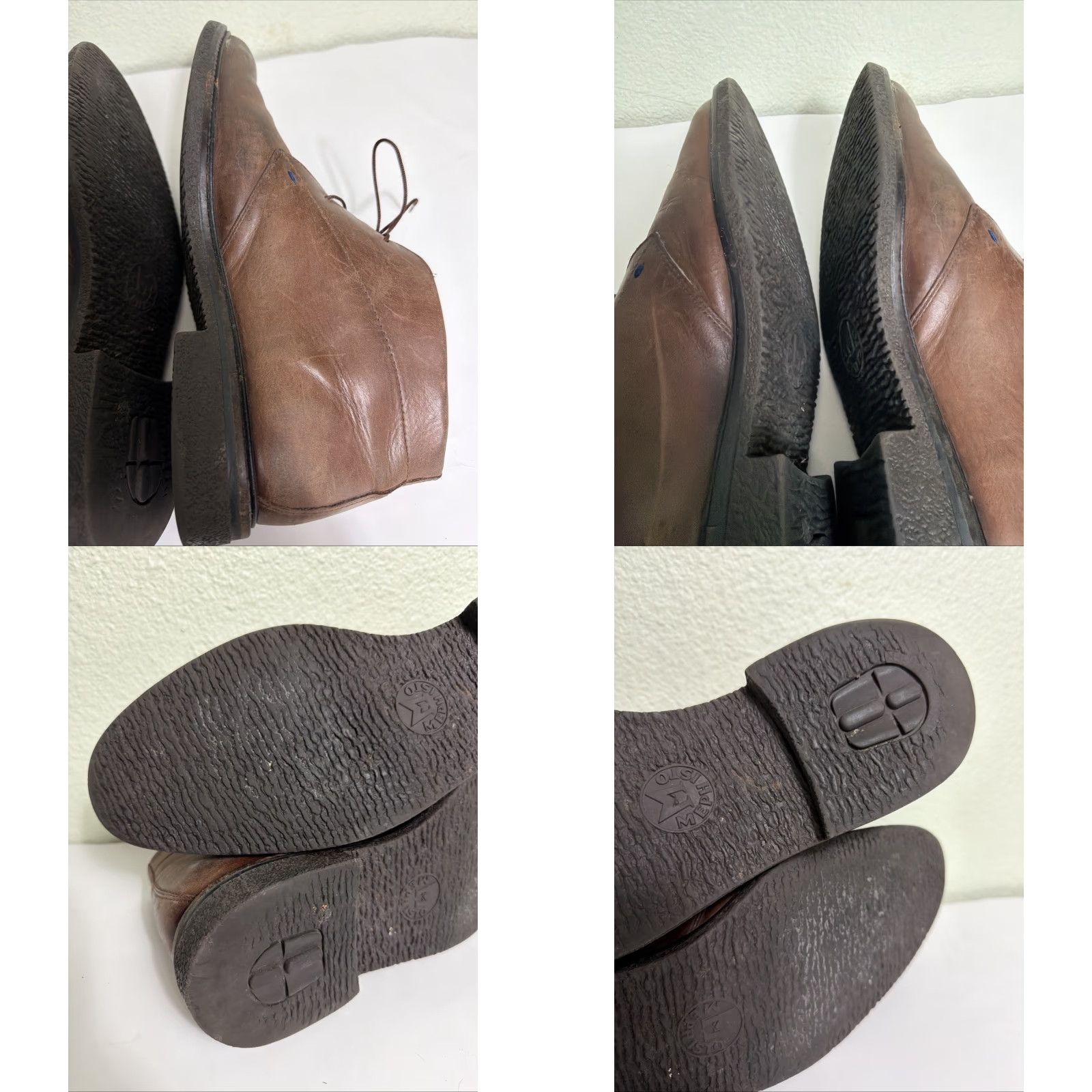 Mephisto Mephisto Brown Leather Chukka Boots Ankle Boot Portugal US 10.5 Mens Brown Leather Chukka Boots Size US 11 / EU 44 - 10 Thumbnail