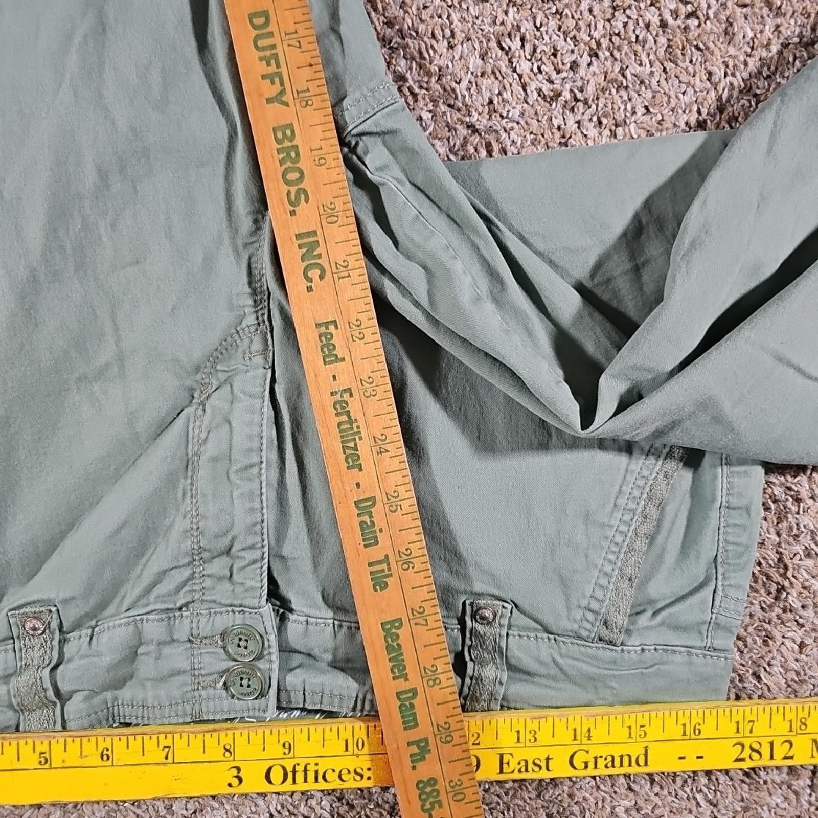 Other Gloria Vanderbilt Sz 8 Green Capris Size 30" / US 8 / IT 44 - 5 Thumbnail