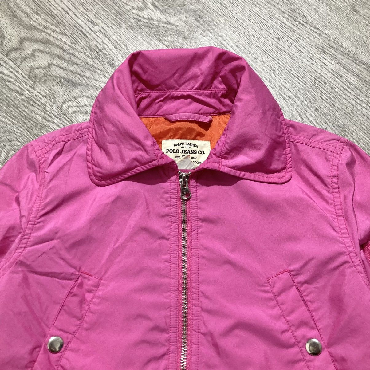 Polo Ralph Lauren Vintage Polo Jeans Co Ralph Lauren Light Jacket Pink Size US S / EU 44-46 / 1 - 3 Thumbnail
