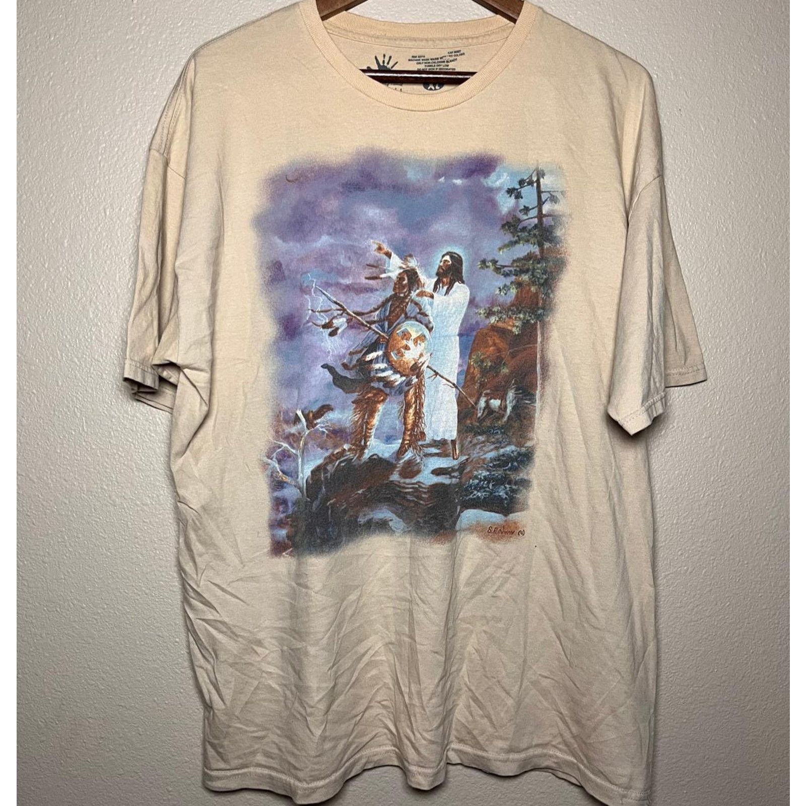 Other 🕊️ Straight Hand Graphics Christian Tee – Size XL Size US XL / EU 56 / 4 - 1 Thumbnail