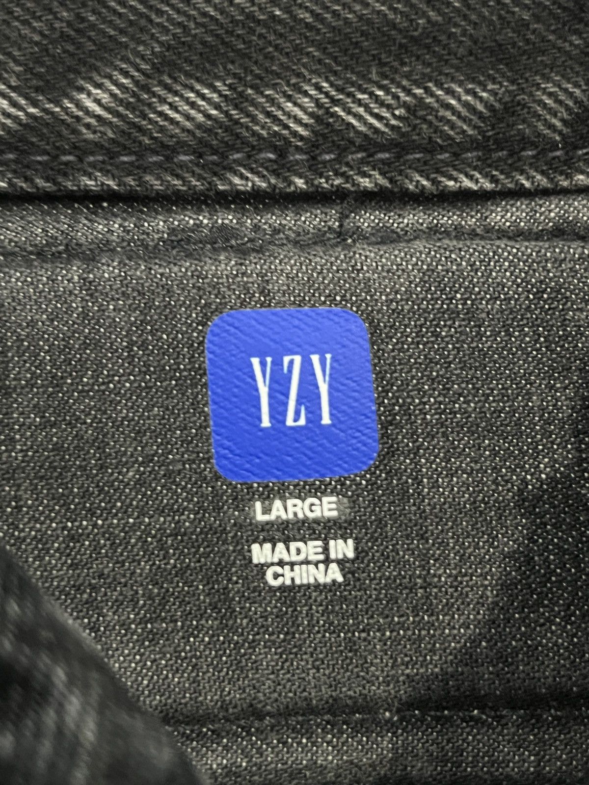 Balenciaga × Gap × Yeezy Yeezy Gap Balenciaga Denim Jacket Dark Grey Size US L / EU 52-54 / 3 - 6 Thumbnail