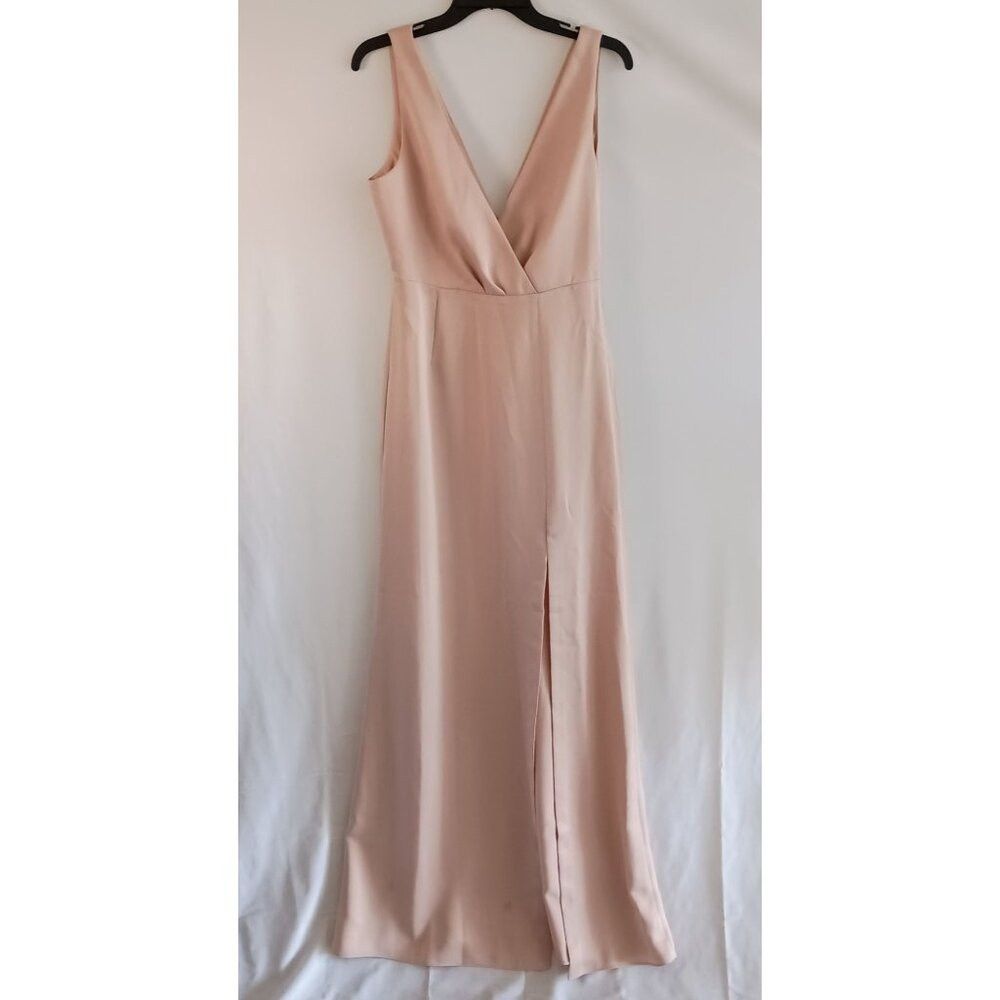 Anthropologie BHLDN Anthropologie Pale Pink Gown Formal Wedding Size 8 Size M / US 6-8 / IT 42-44 - 2 Thumbnail