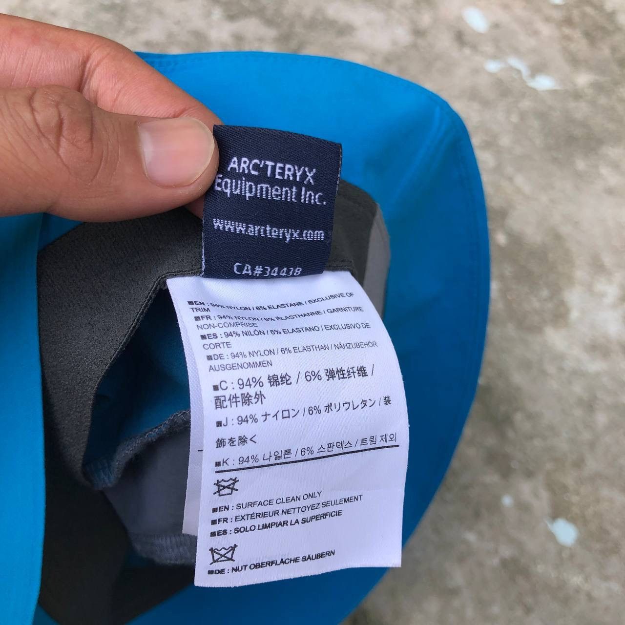 Arc'teryx Arc’teryx Sinsolo Bucket Hat Light Blue Size ONE SIZE - 8 Thumbnail