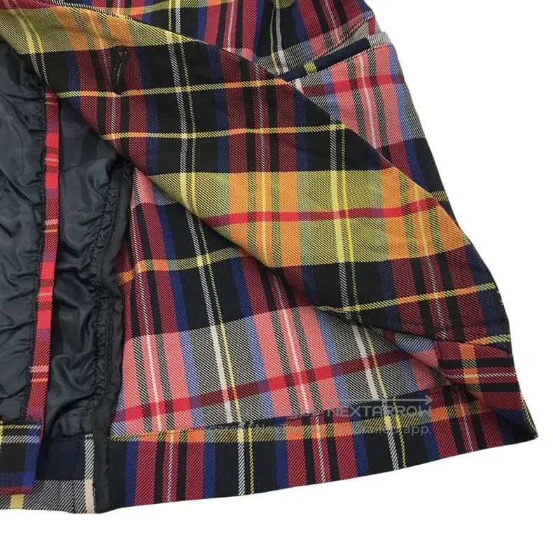 Comme des Garcons Comme Des Garcons Retro Suit Jacket with Colorful Plaid Pa Size S / US 4 / IT 40 - 5 Thumbnail