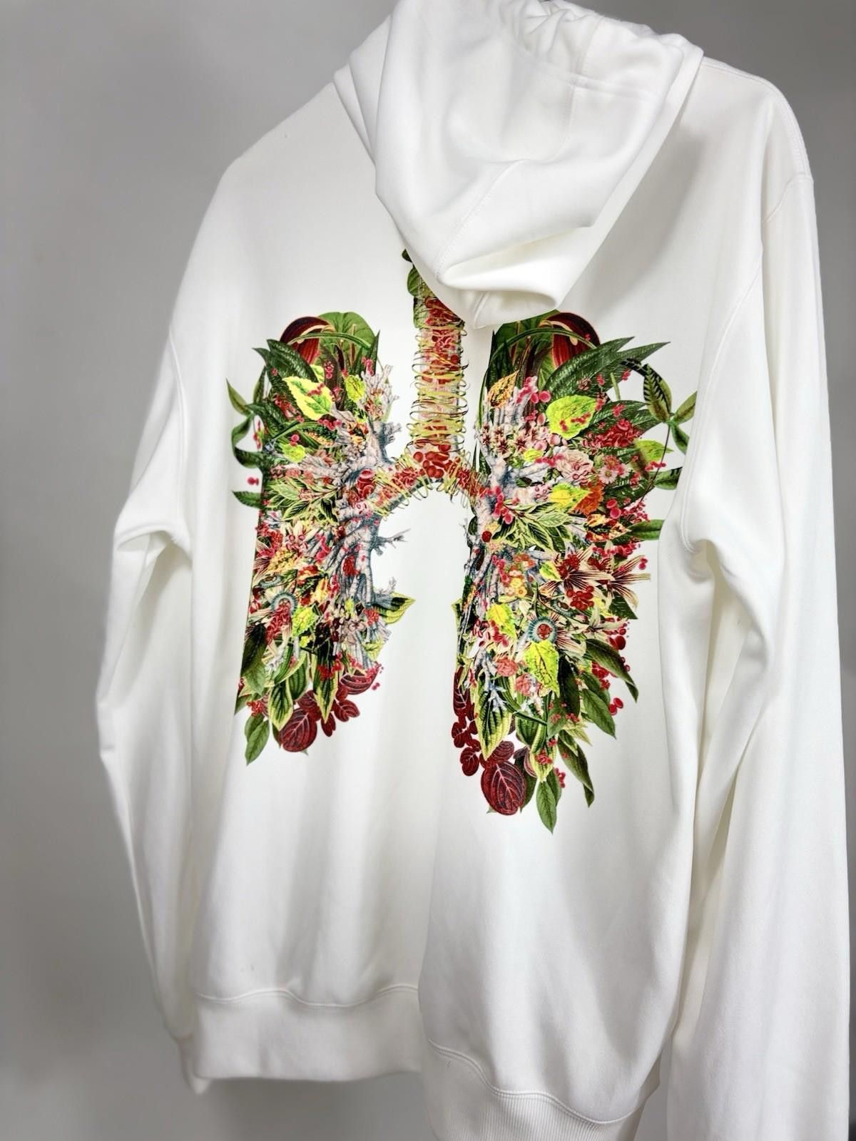 Comme des Garcons Comme Des Garcons Homme Plus SS22 Floral Lung Pullover Hood Size US XL / EU 56 / 4 - 4 Thumbnail