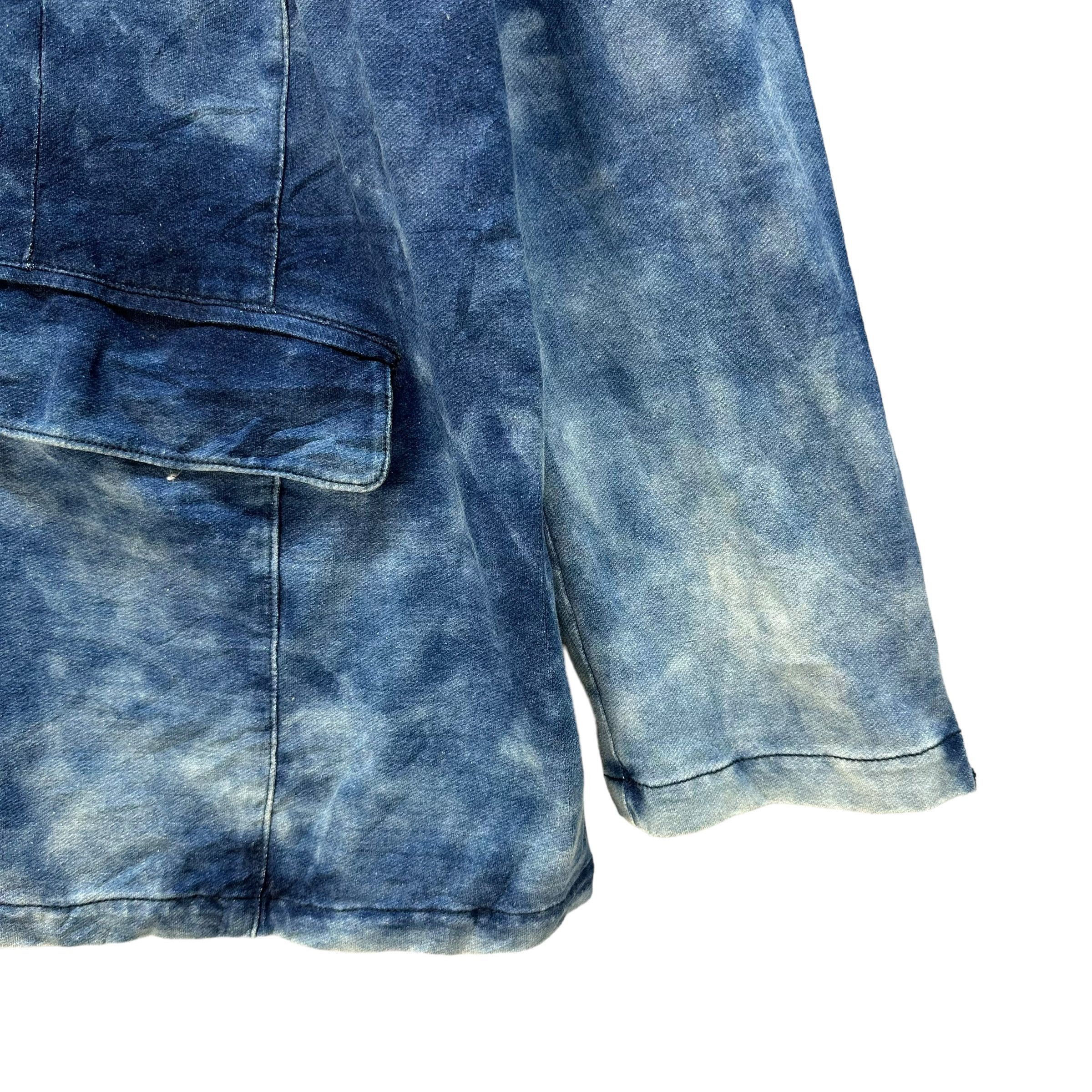 If Six Was Nine IN THE ATTIC Acid Wash Casual Jacket #A49-1140 Size US XXL / EU 58 / 5 - 5 Thumbnail
