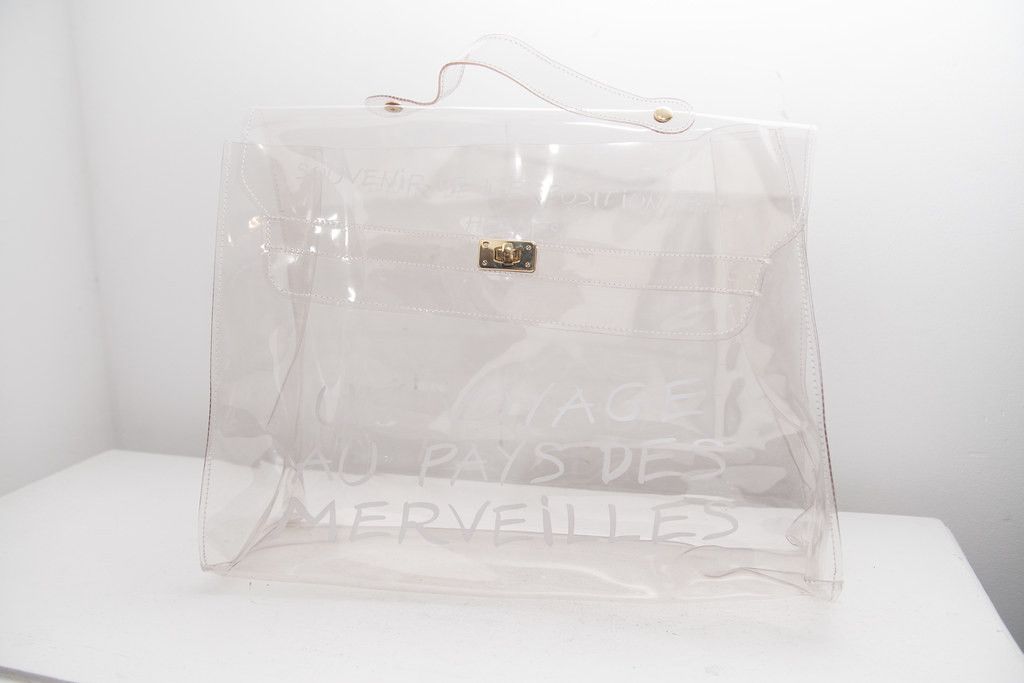 image of Hermes 1997 Transparent Kelly 35 Bag, Women's