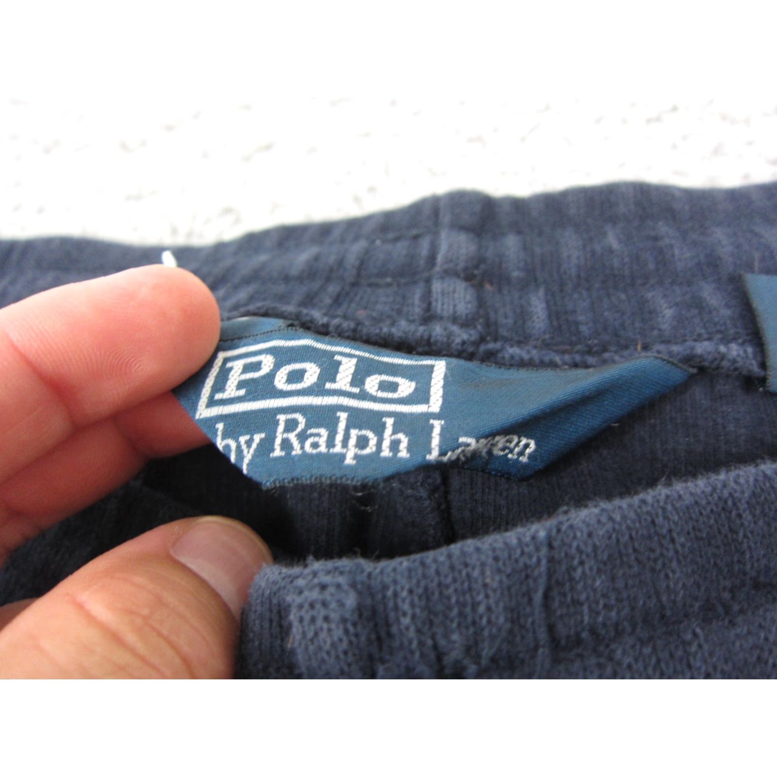 VINTAGE Polo Ralph Lauren Pants Mens XL Polo Ralph Lauren Pants Knit Cotton Solid Logo 90s City