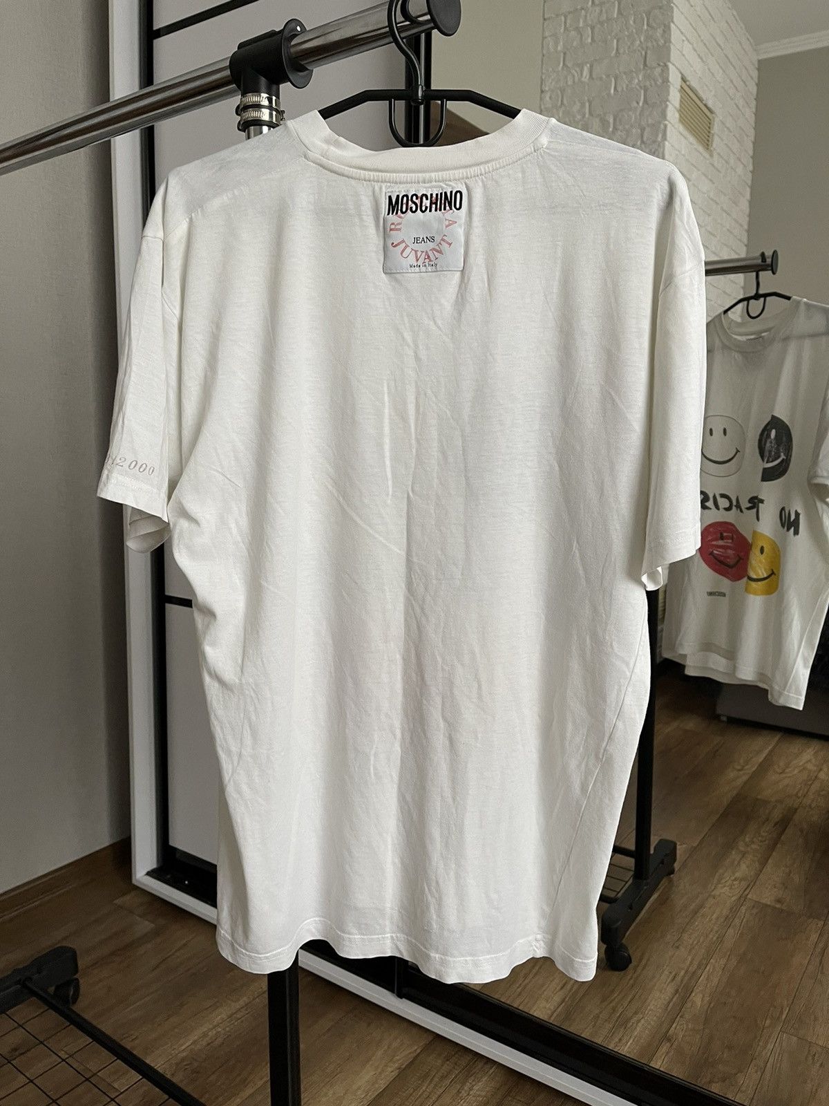 Moschino Moschino No To Racism! T-Shirt Tee Size US L / EU 52-54 / 3 - 6 Thumbnail