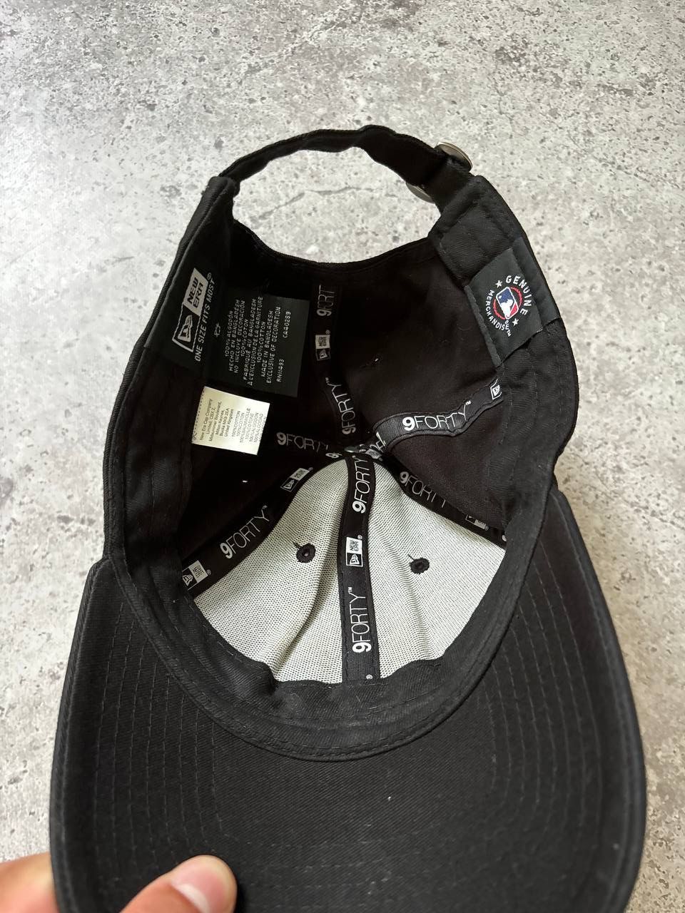 New Era New Era Black Cap Size ONE SIZE - 7 Thumbnail
