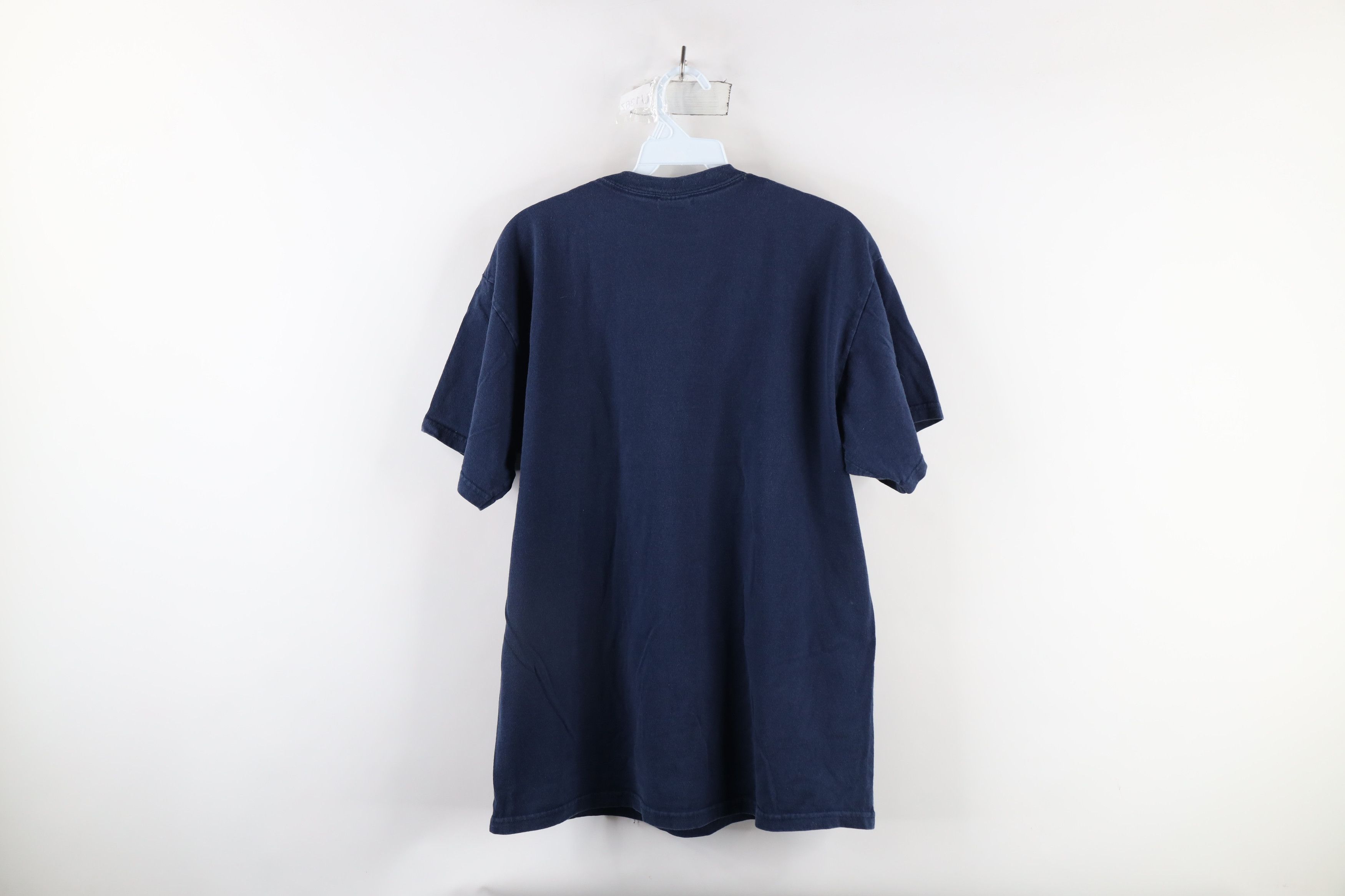 Vintage Vintage Spell Out University of Michigan T-Shirt Blue Size US L / EU 52-54 / 3 - 10 Thumbnail