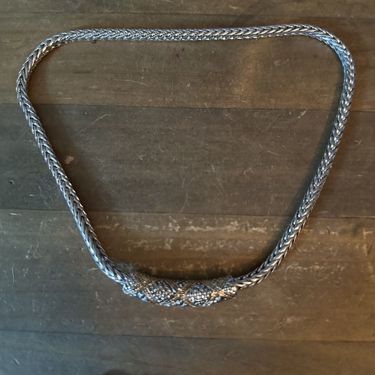 Other Premier Designs wheat chain two tone bar pendant necklace Size ONE SIZE - 2 Thumbnail