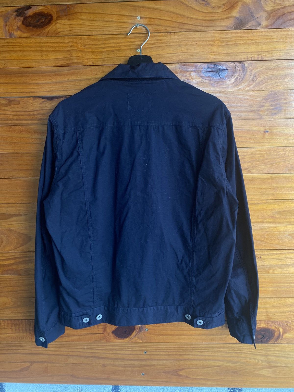 Beams Japan Beams Heart Navy Button-Up Jacket Japanese Casual Workwear Size US M / EU 48-50 / 2 - 8 Thumbnail