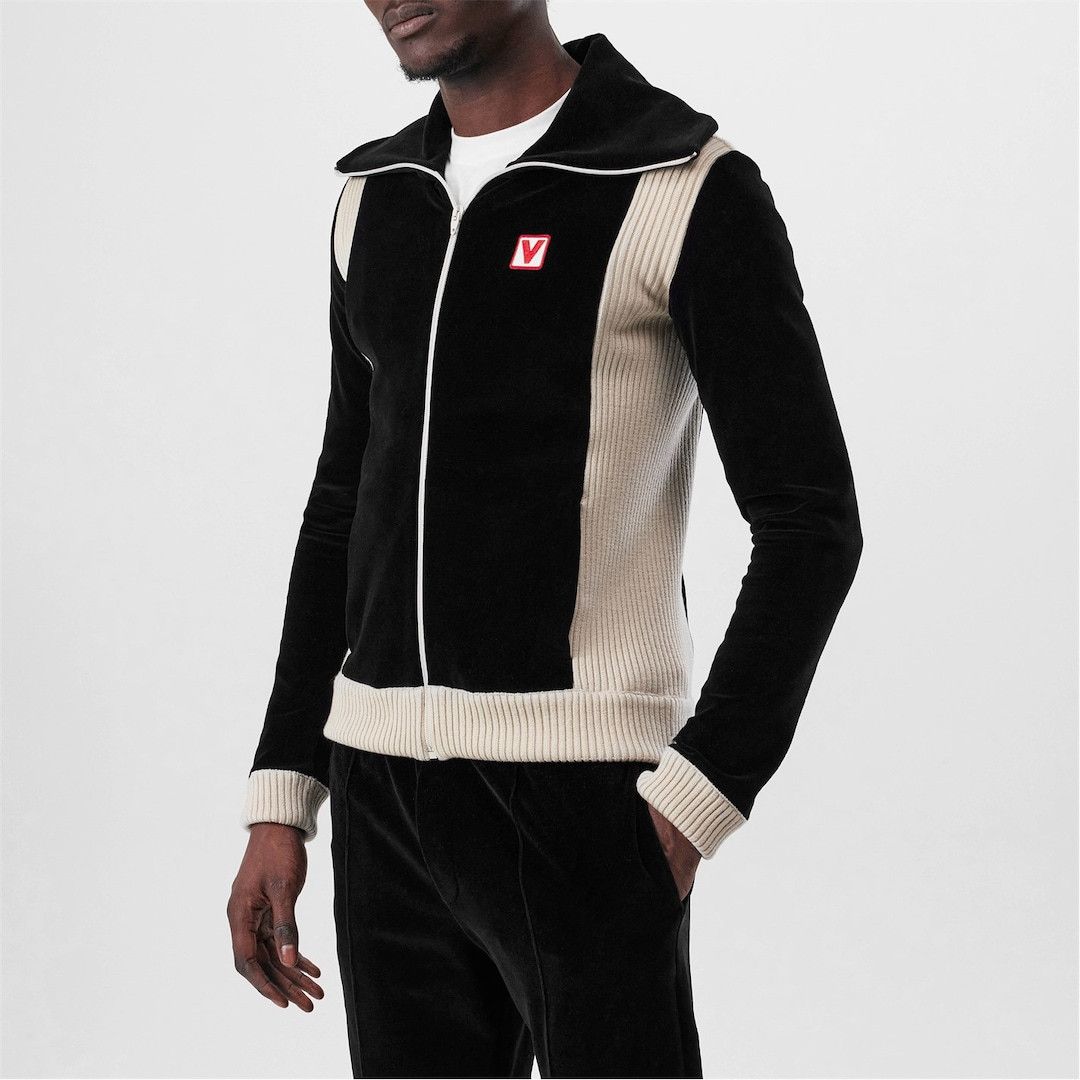 Valentino o1g2r1mq0526 Chez High-Neck Chenille Softshell Jacket Size US M / EU 48-50 / 2 - 5 Thumbnail