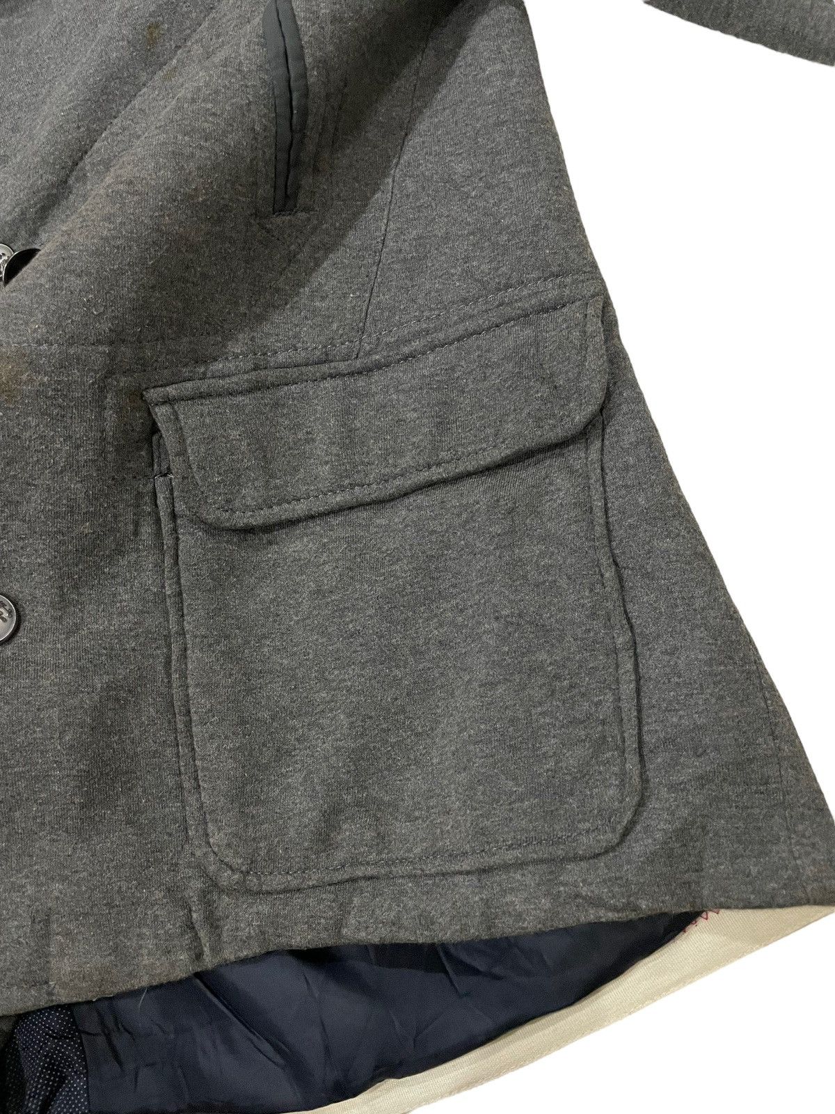 Zara Zara Man Denim Couture Sherpa Coat Jacket Size US M / EU 48-50 / 2 - 13 Thumbnail