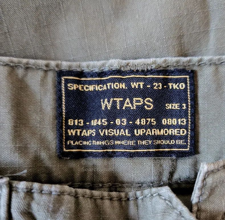 Wtaps Wtaps size 3 Washable wide-leg military pants Size US 41 - 4 Thumbnail