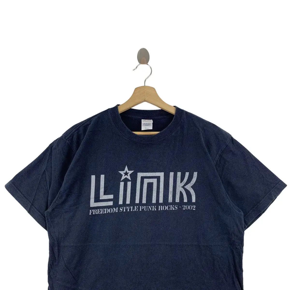Vintage Vintage LINK 80 PUNK ROCK Freedom Styles Band Tee Shirt Size US L / EU 52-54 / 3 - 2 Thumbnail