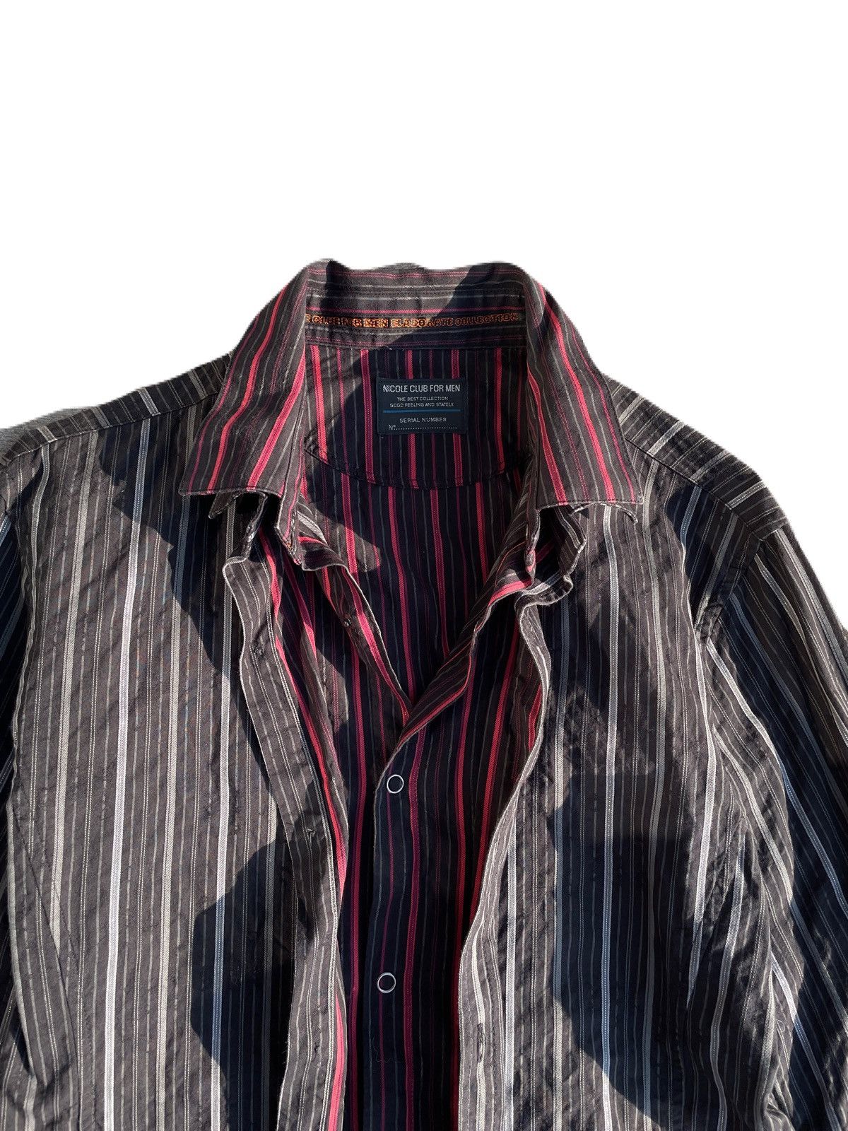 If Six Was Nine 2000s Japanese archive Vkei Layered Button Shirts Y2K Size US S / EU 44-46 / 1 - 5 Thumbnail