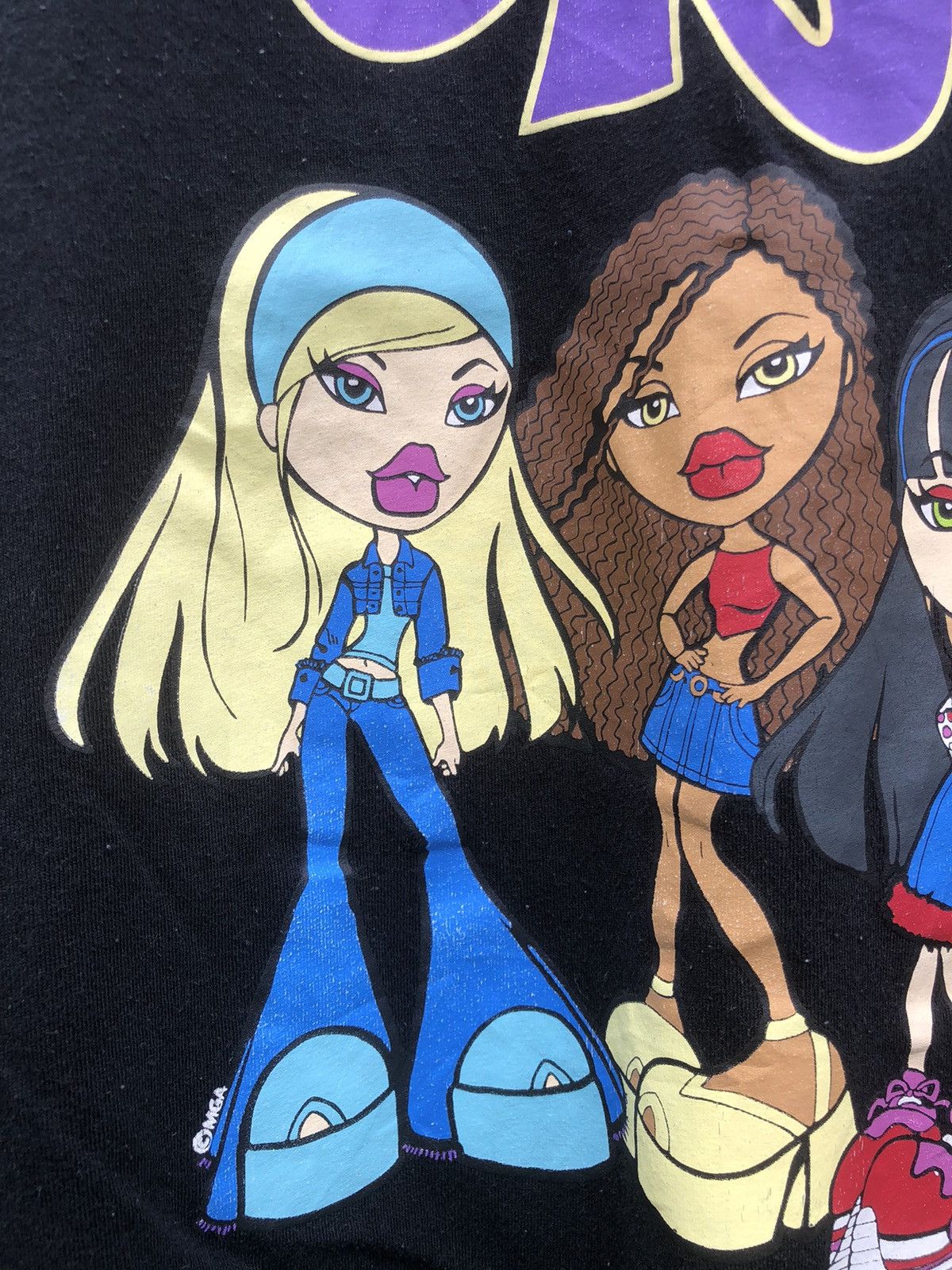 Anime BRATZ Doll Rock Angelz Anime Crop Top Tee Size US XL / EU 56 / 4 - 9 Thumbnail