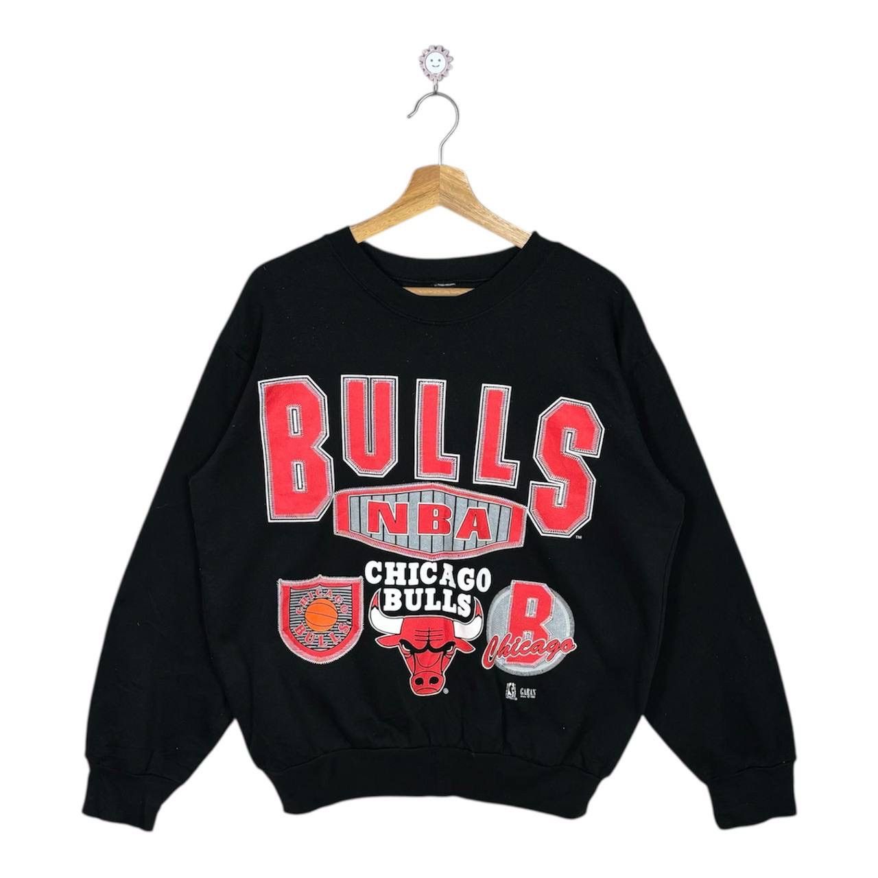 NBA Vintage 92 Chicago Bulls NBA Final Black Crewneck Sweatshirt Size US L / EU 52-54 / 3 - 1 Thumbnail