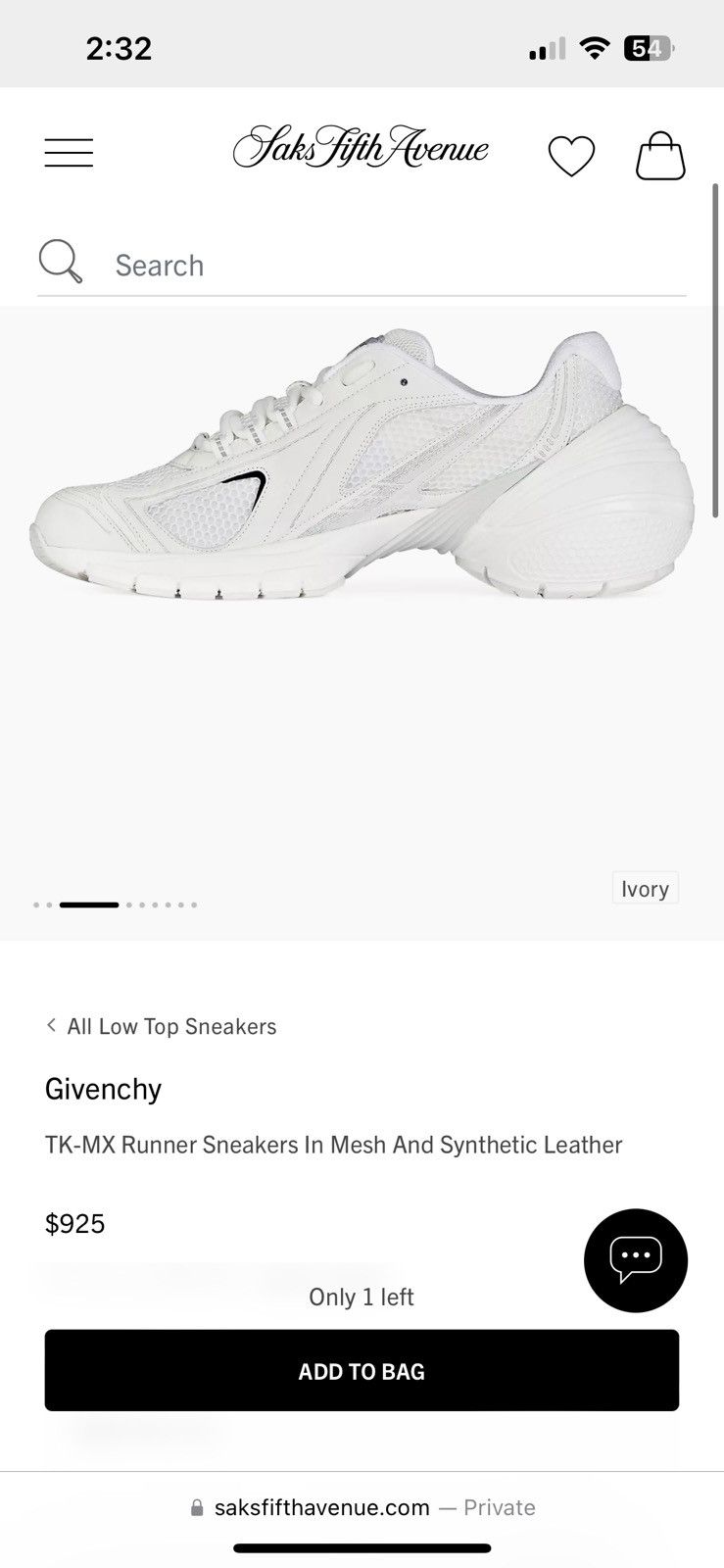 Givenchy Givenchy TK-MX Runner Sneakers Size US 9.5 / EU 42-43 - 8 Thumbnail