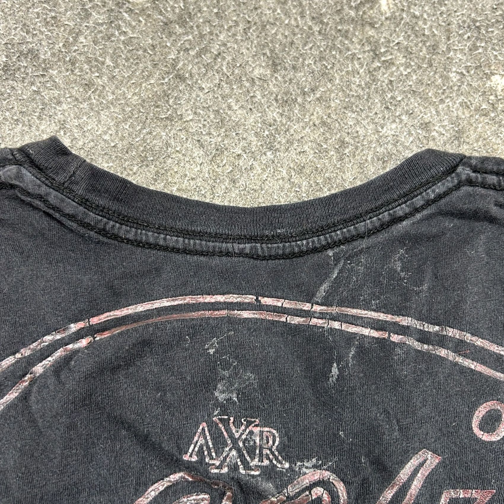 Vintage VINTAGE Xzavier Shirt Mens L Black Graphic Wings Skull Rose Goth Emo AOP Y2K T-Shirt Size US L / EU 52-54 / 3 - 7 Thumbnail