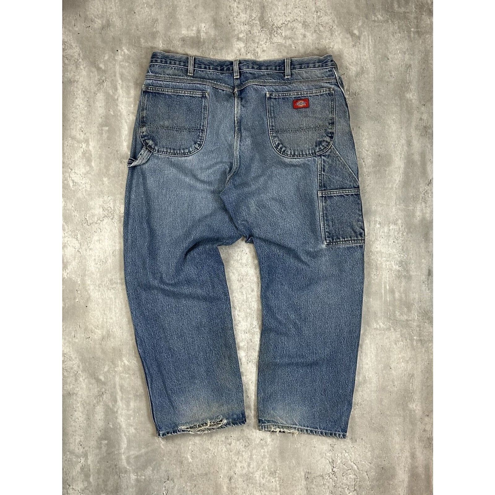 Dickies Vintage Dickies Medium Wash Work Wear Carpenter Pants Sz 40 Size US 40 / EU 56 - 2 Thumbnail